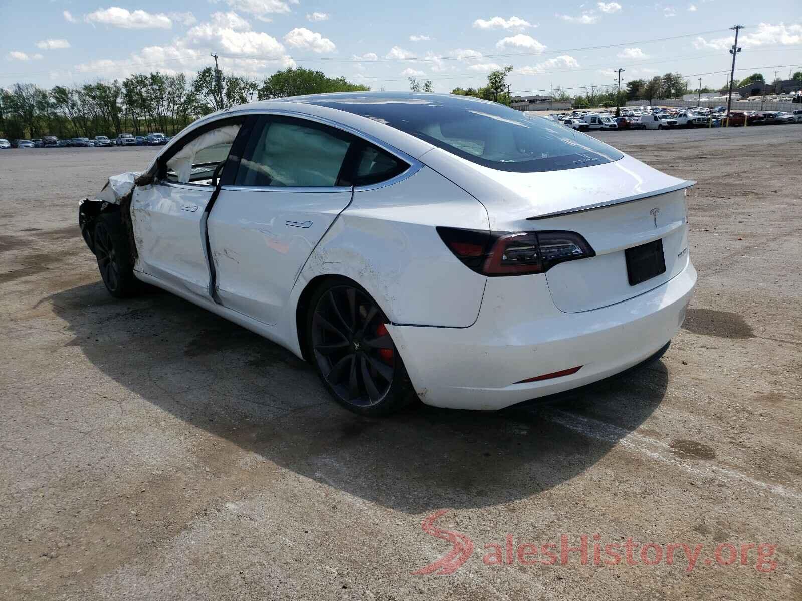 5YJ3E1EC7LF784237 2020 TESLA MODEL 3