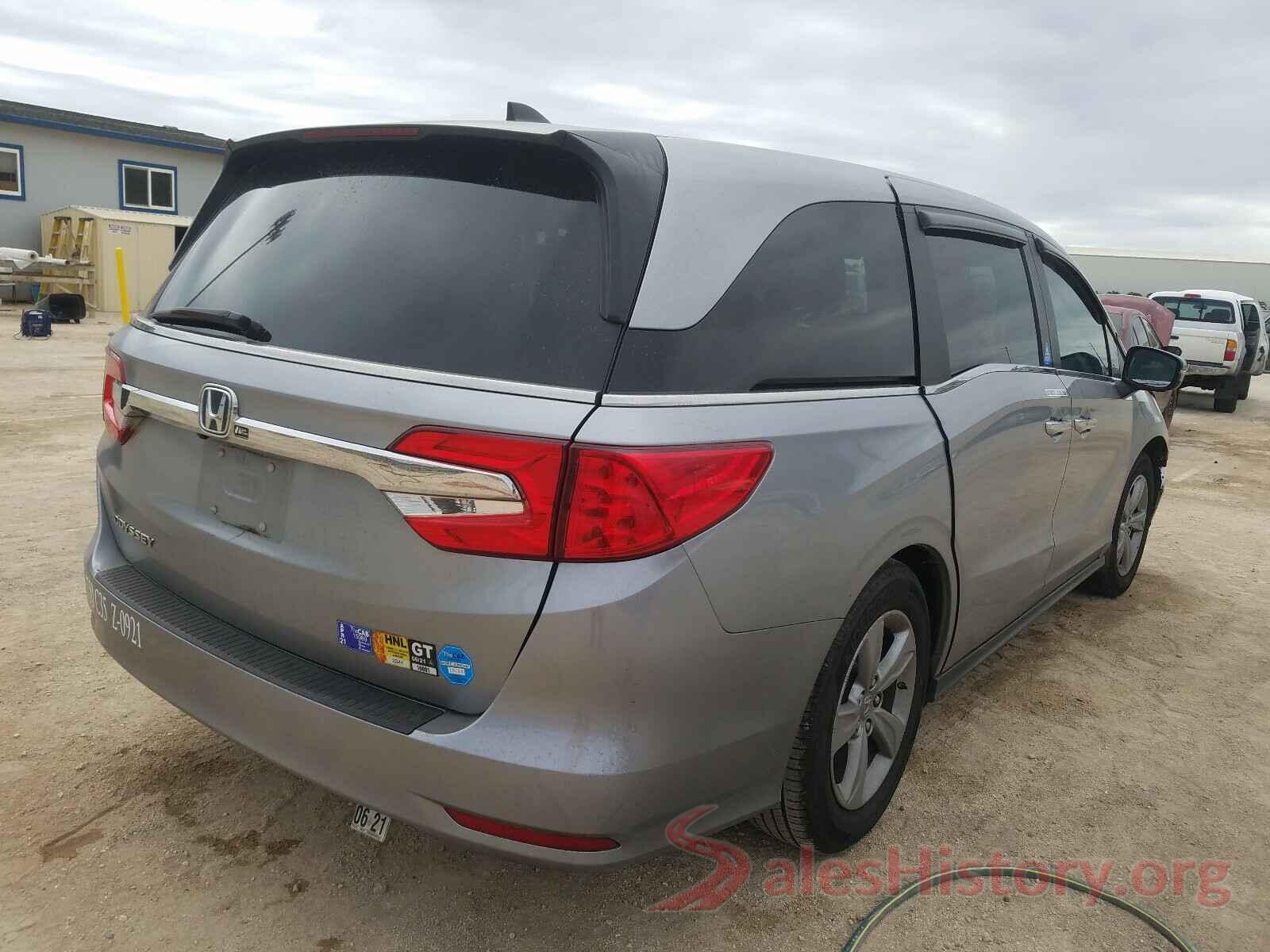 5FNRL6H73JB097619 2018 HONDA ODYSSEY