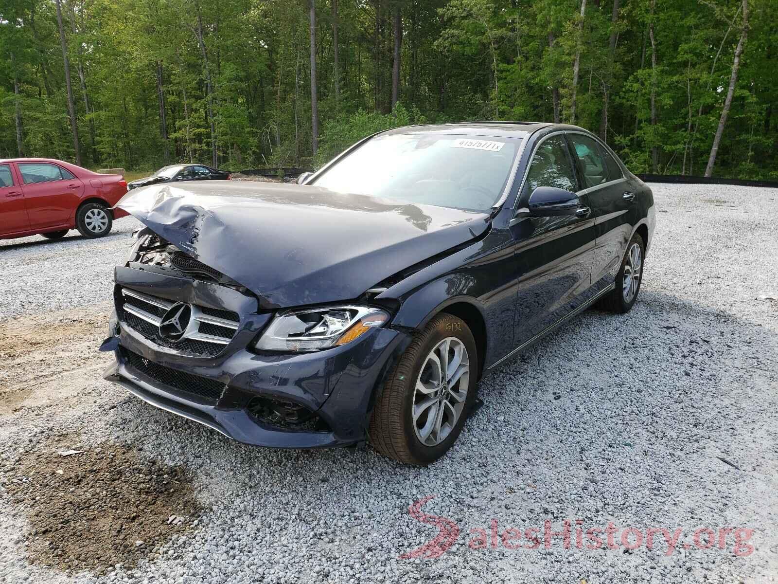 55SWF4KB2JU253403 2018 MERCEDES-BENZ C CLASS