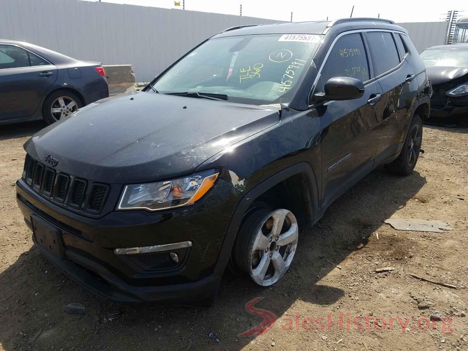 3C4NJDBB6KT596830 2019 JEEP COMPASS