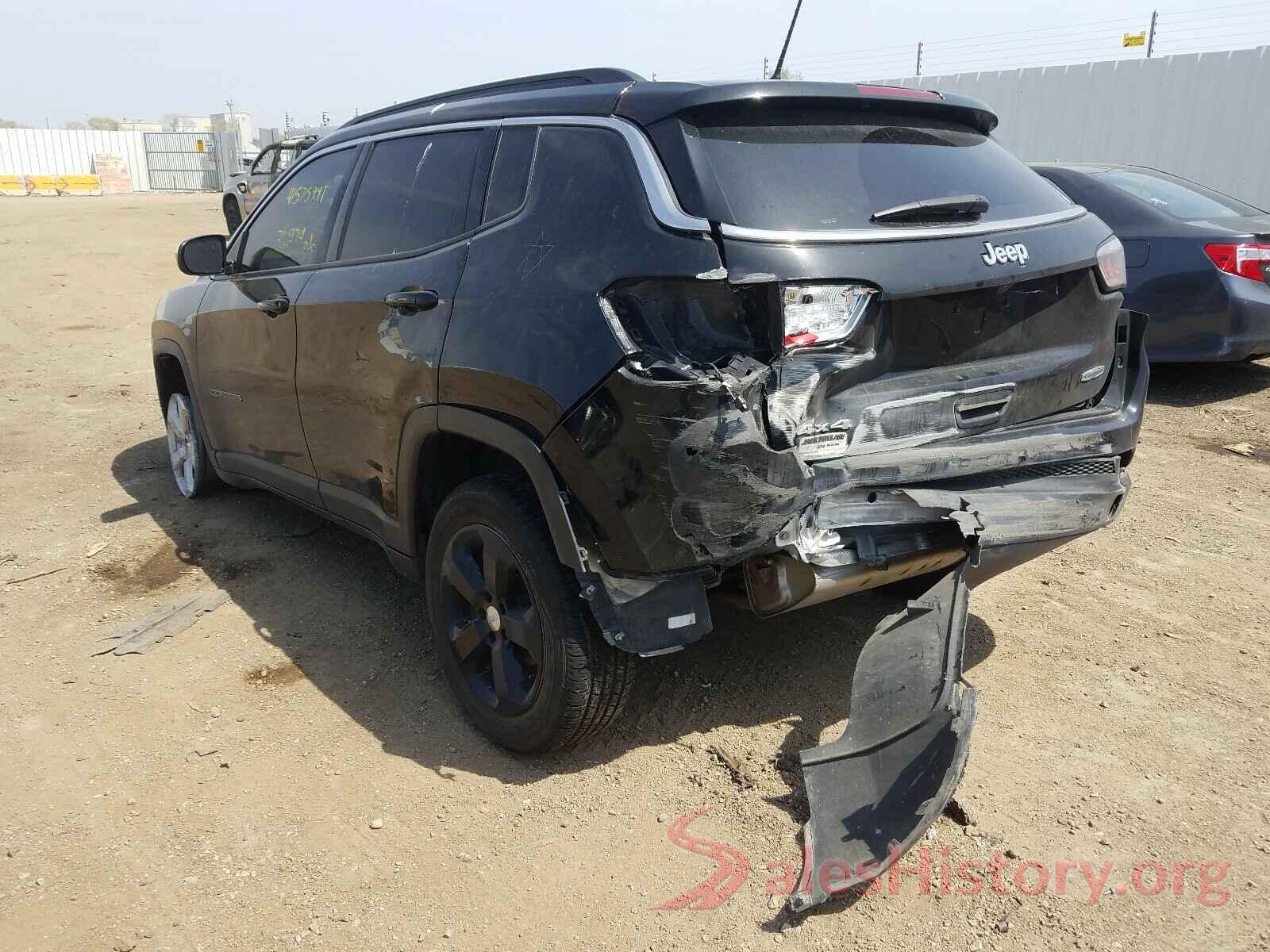 3C4NJDBB6KT596830 2019 JEEP COMPASS