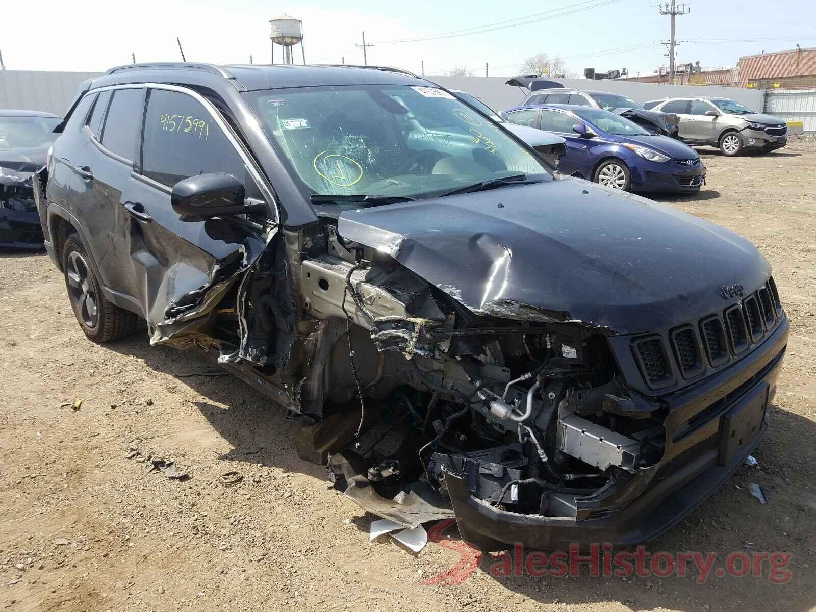 3C4NJDBB6KT596830 2019 JEEP COMPASS