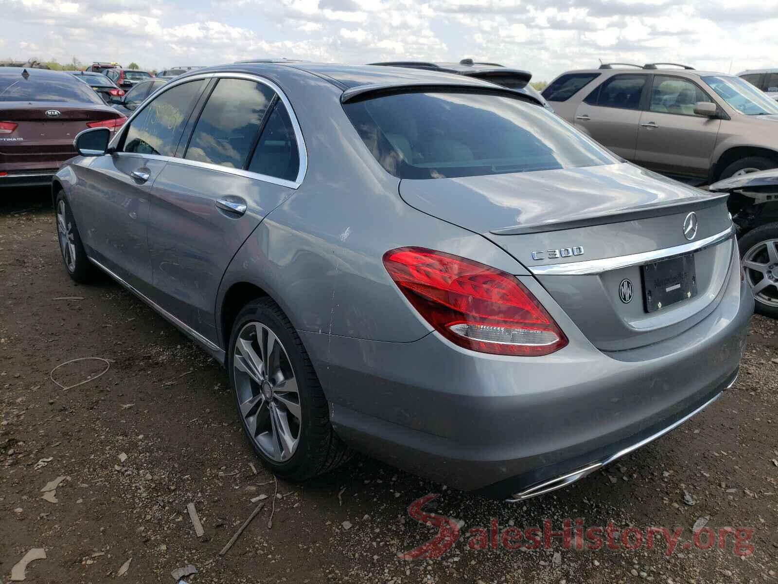 55SWF4KB7GU116160 2016 MERCEDES-BENZ C CLASS