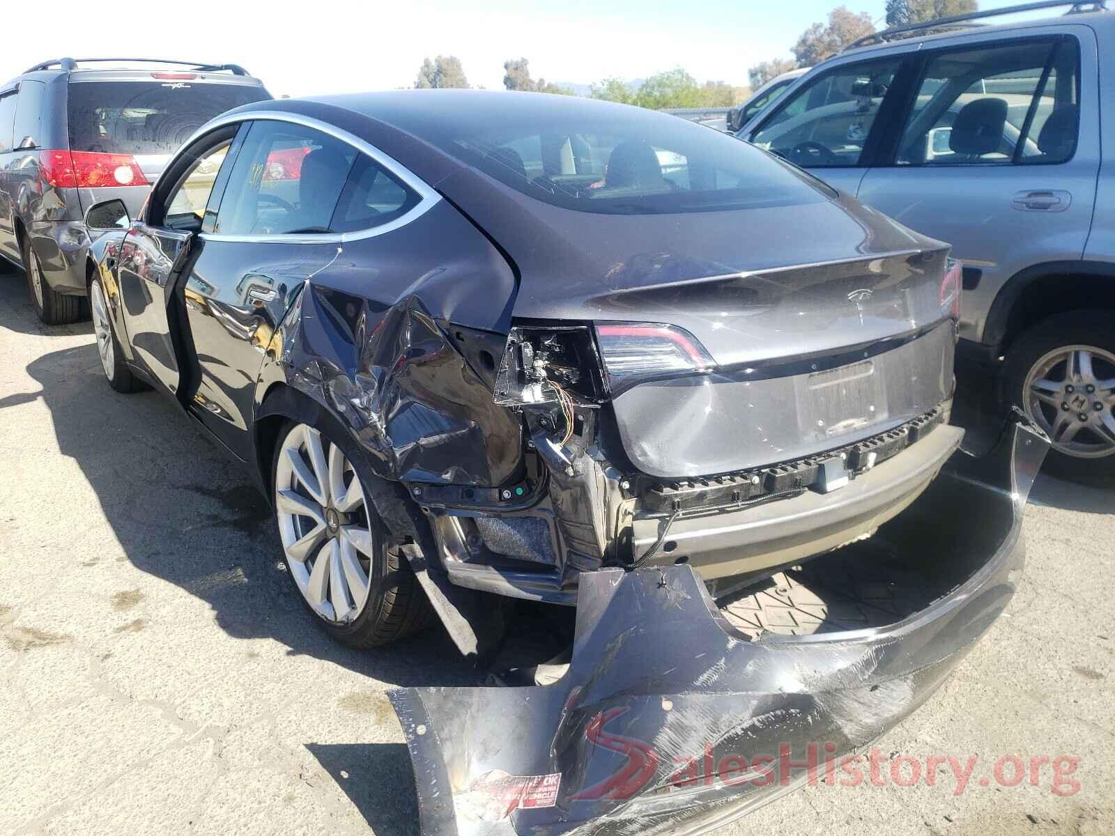 5YJ3E1EA0JF048297 2018 TESLA MODEL 3