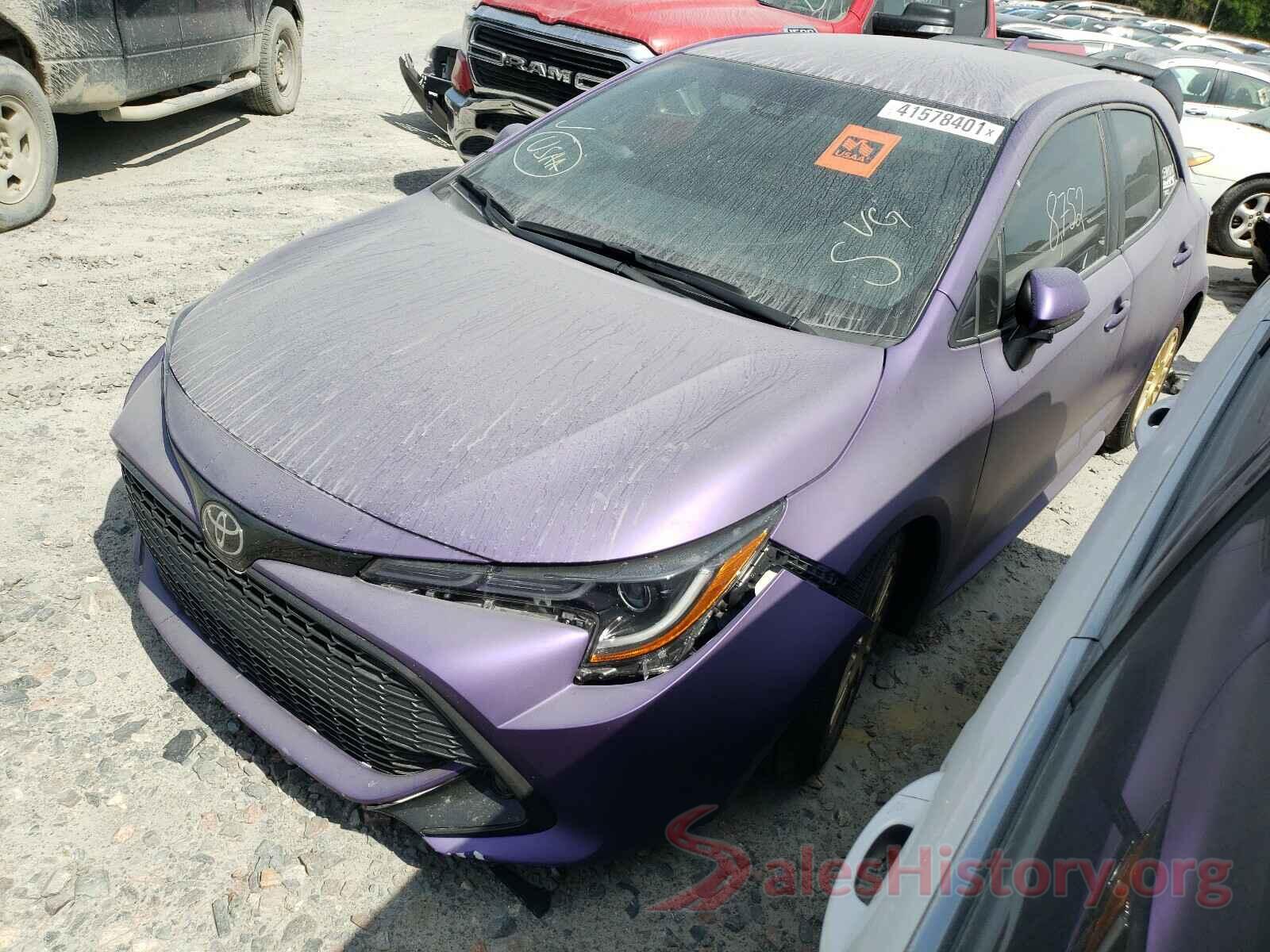 JTNK4RBE7K3068402 2019 TOYOTA COROLLA