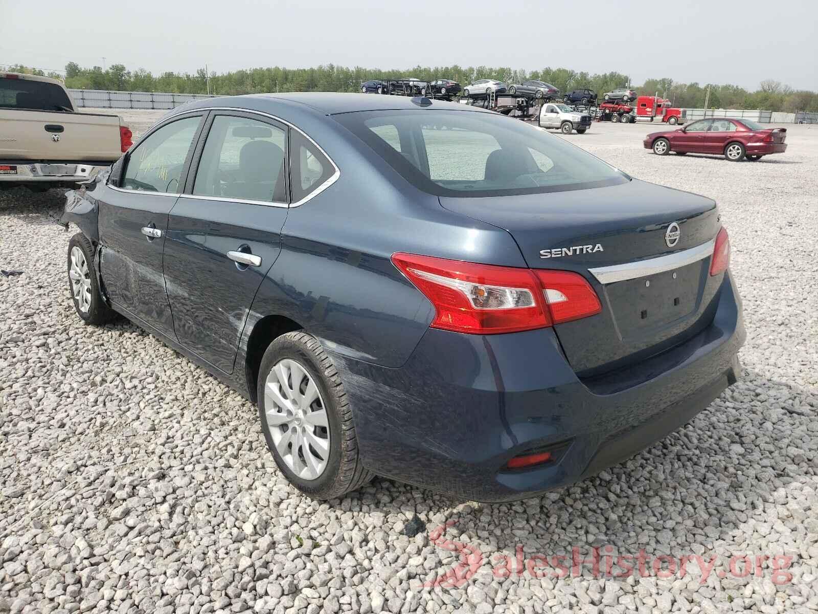 3N1AB7AP0HY367889 2017 NISSAN SENTRA