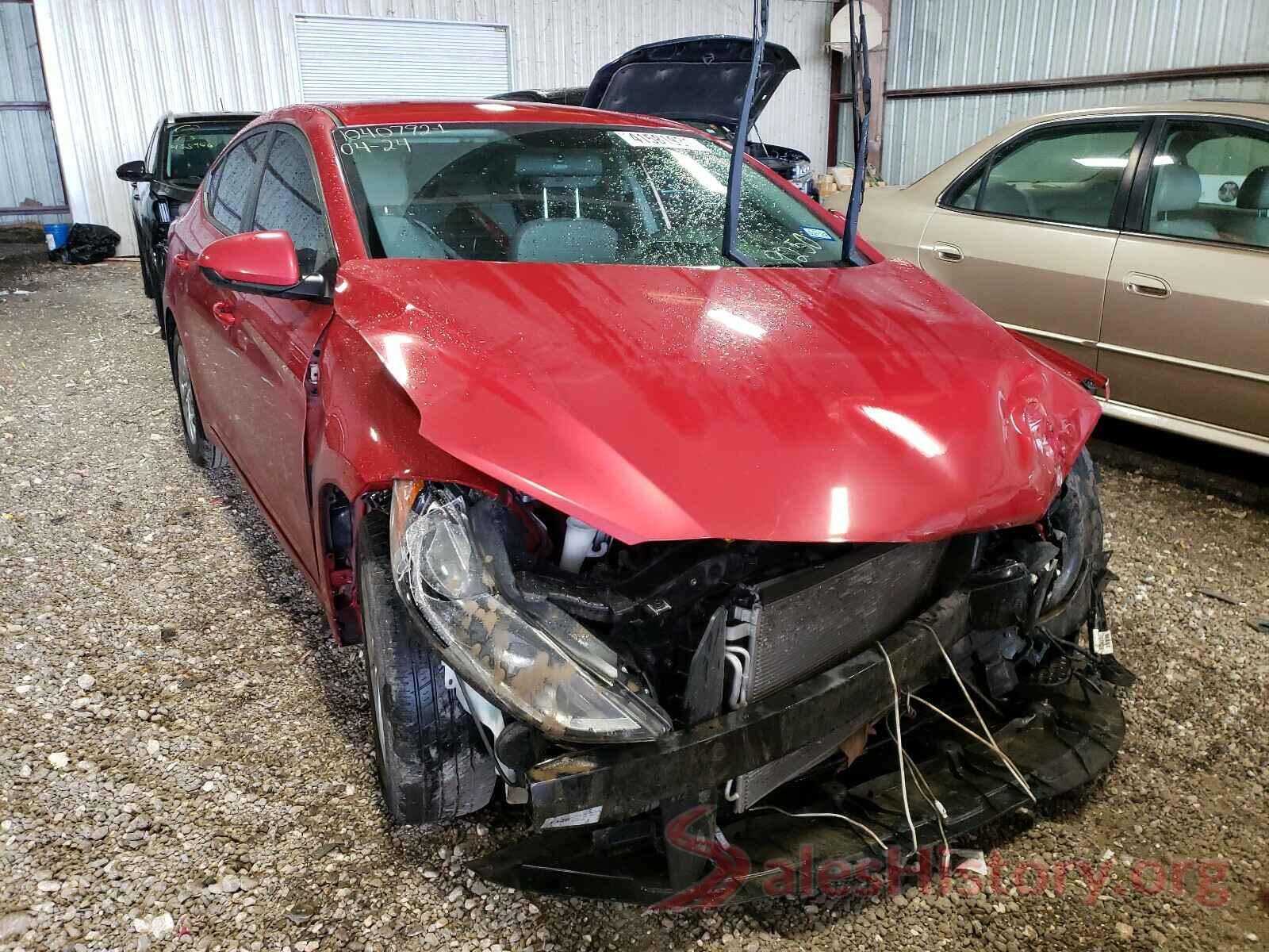 5NPD74LF0JH279250 2018 HYUNDAI ELANTRA