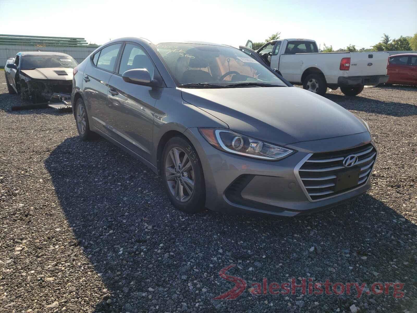 KMHD84LF9JU614021 2018 HYUNDAI ELANTRA