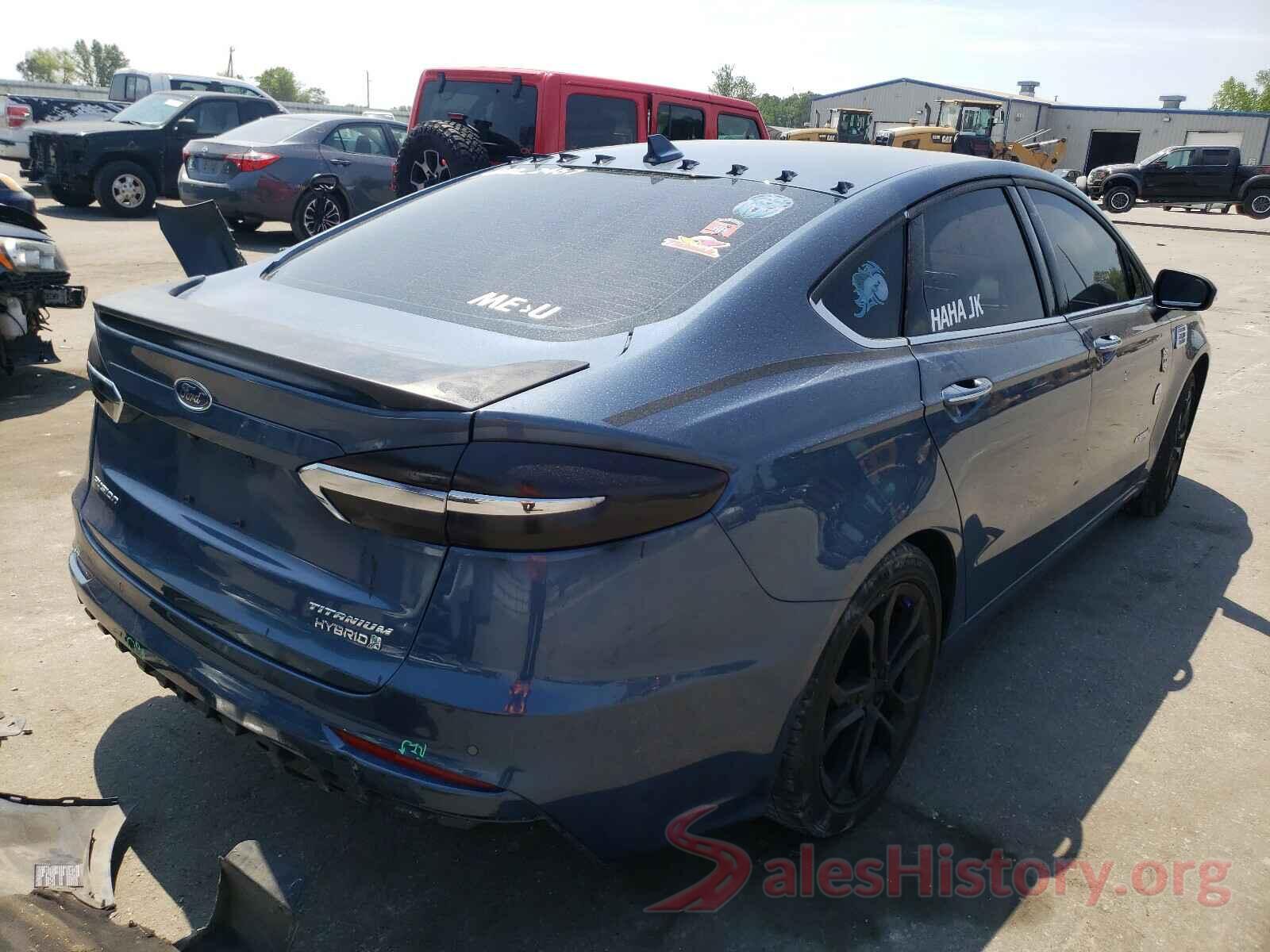 3FA6P0RU3KR183110 2019 FORD FUSION