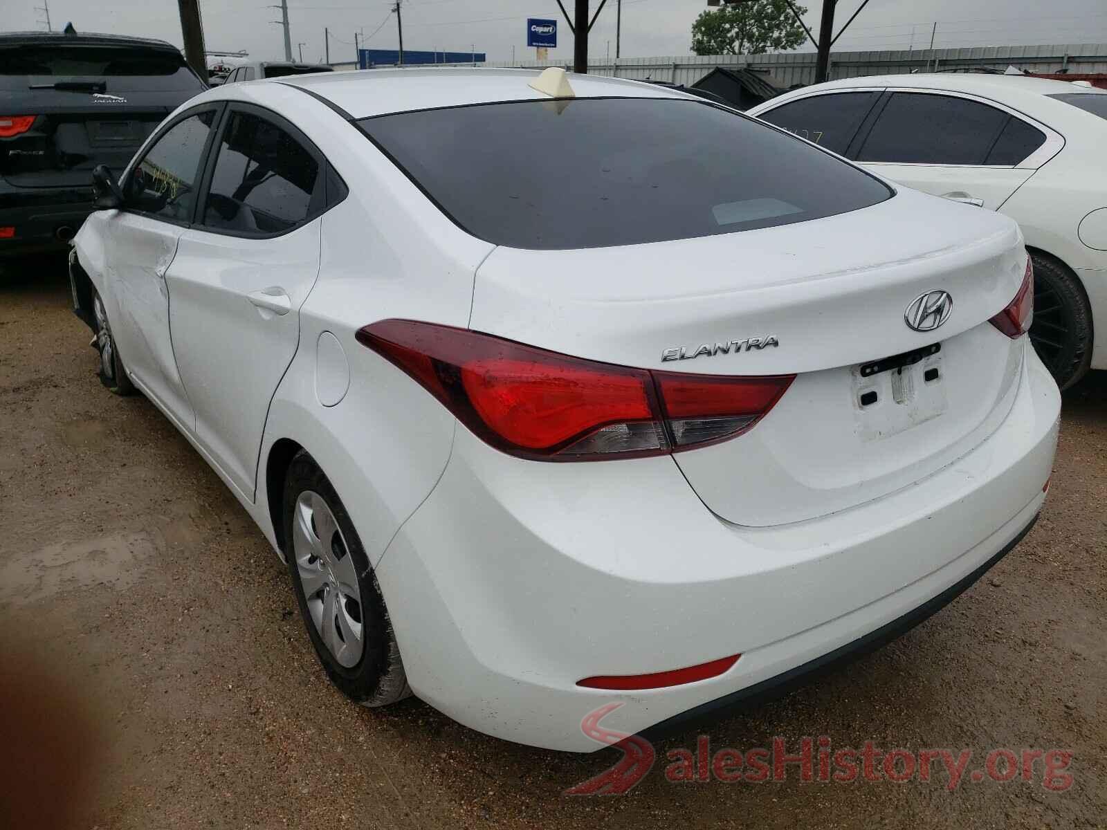 5NPDH4AE3GH748069 2016 HYUNDAI ELANTRA