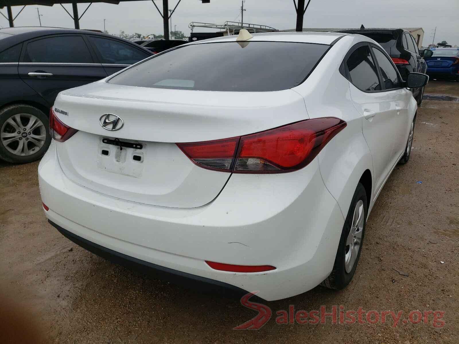 5NPDH4AE3GH748069 2016 HYUNDAI ELANTRA