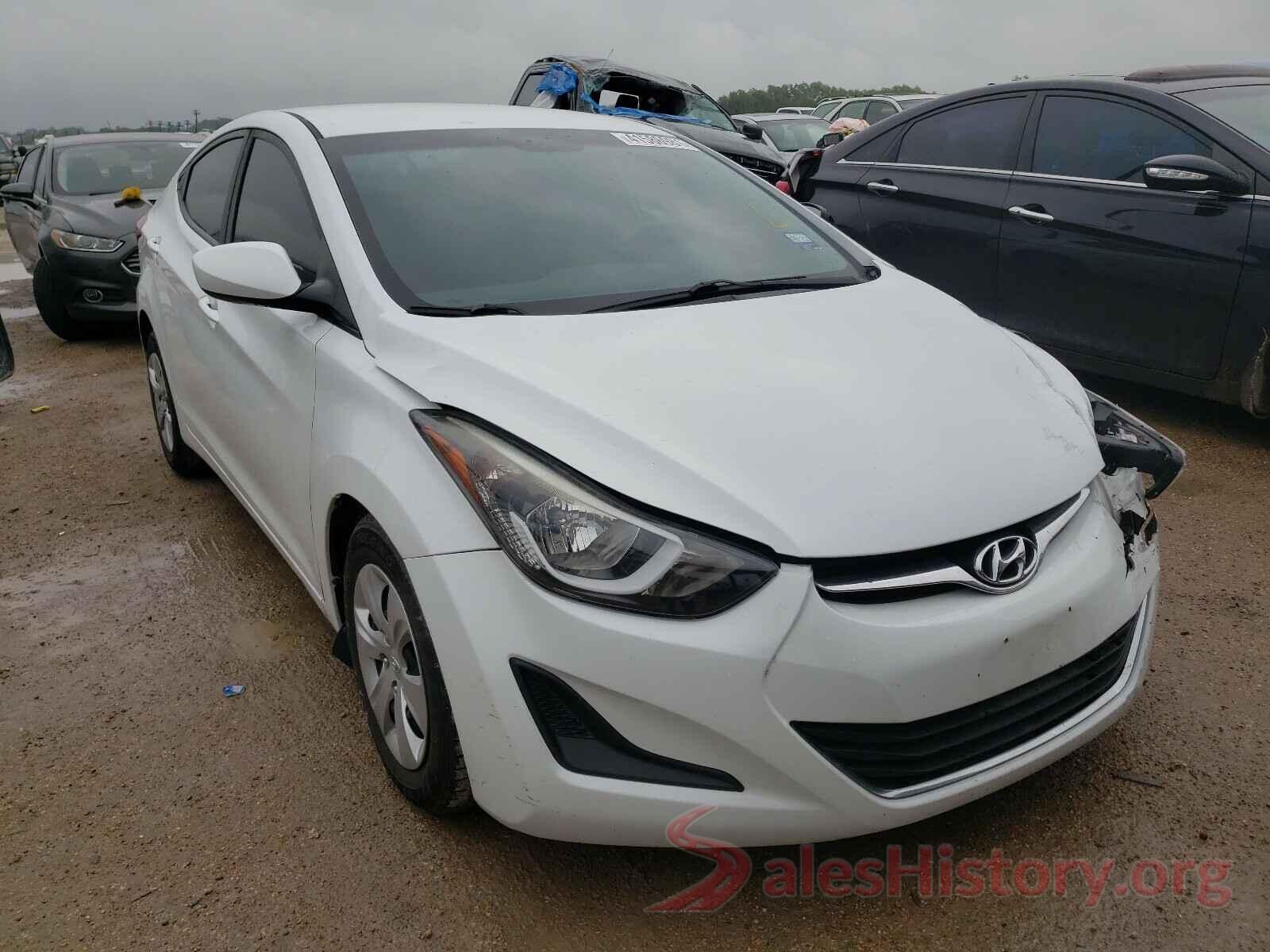 5NPDH4AE3GH748069 2016 HYUNDAI ELANTRA