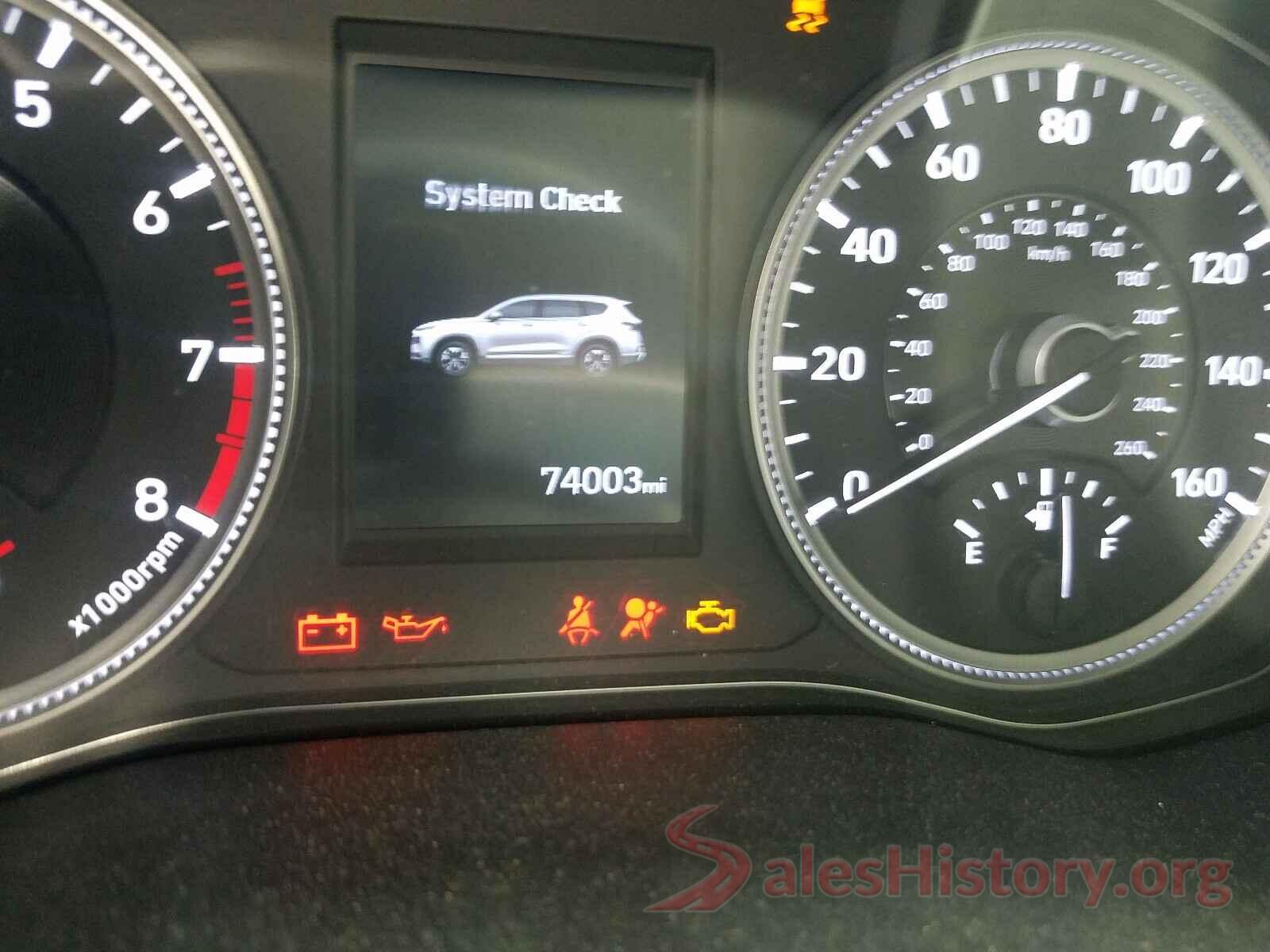 5NMS23AD5KH023380 2019 HYUNDAI SANTA FE