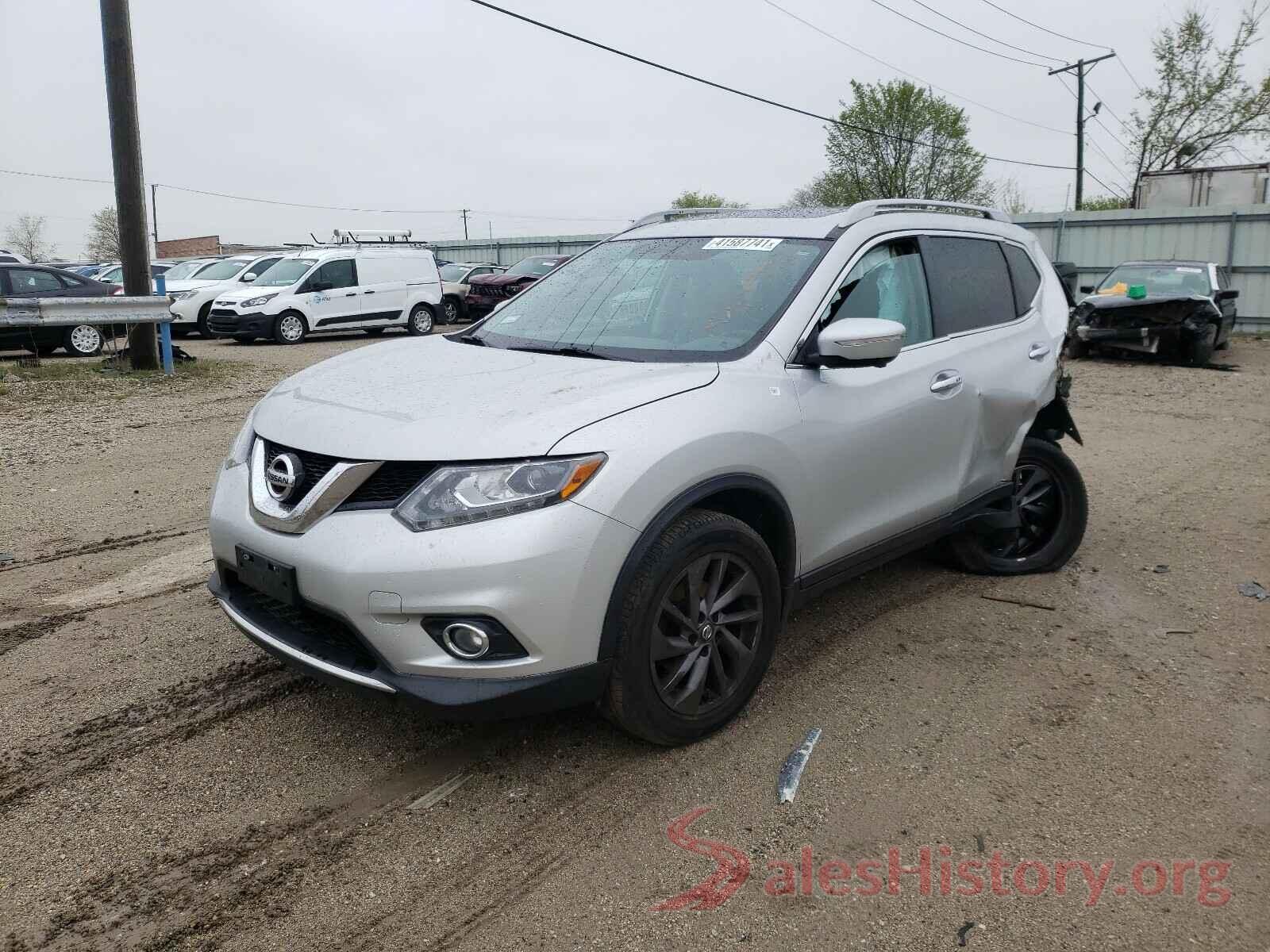 5N1AT2MVXGC799528 2016 NISSAN ROGUE