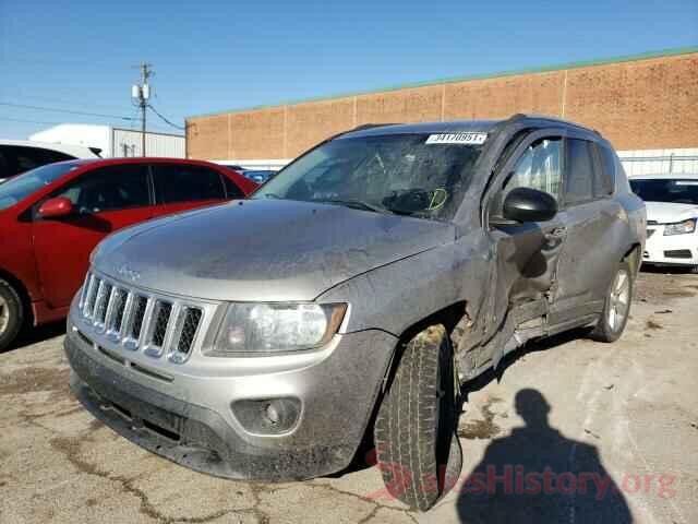 1C4NJCBA0HD123621 2017 JEEP COMPASS