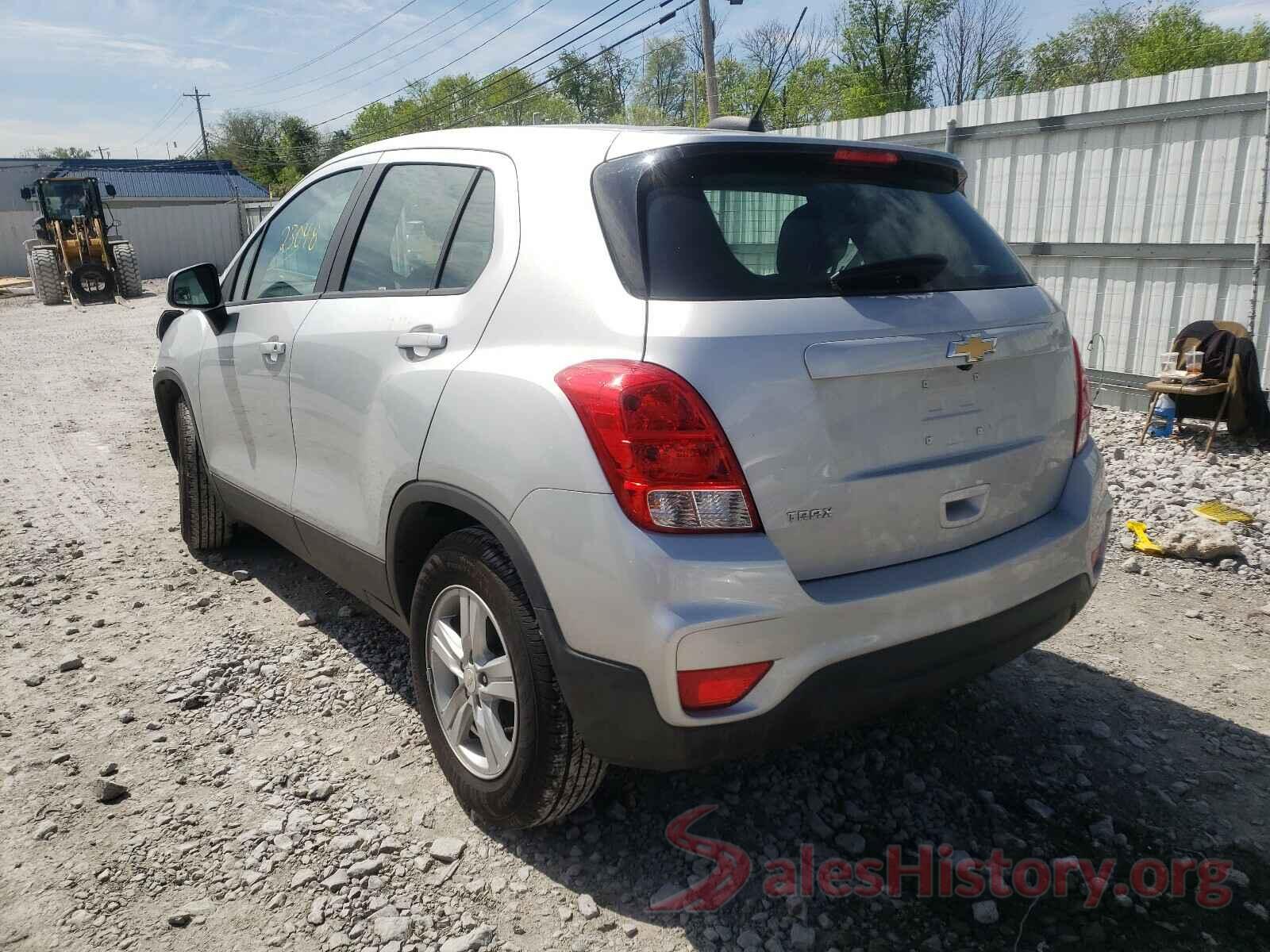 3GNCJKSB1KL293554 2019 CHEVROLET TRAX