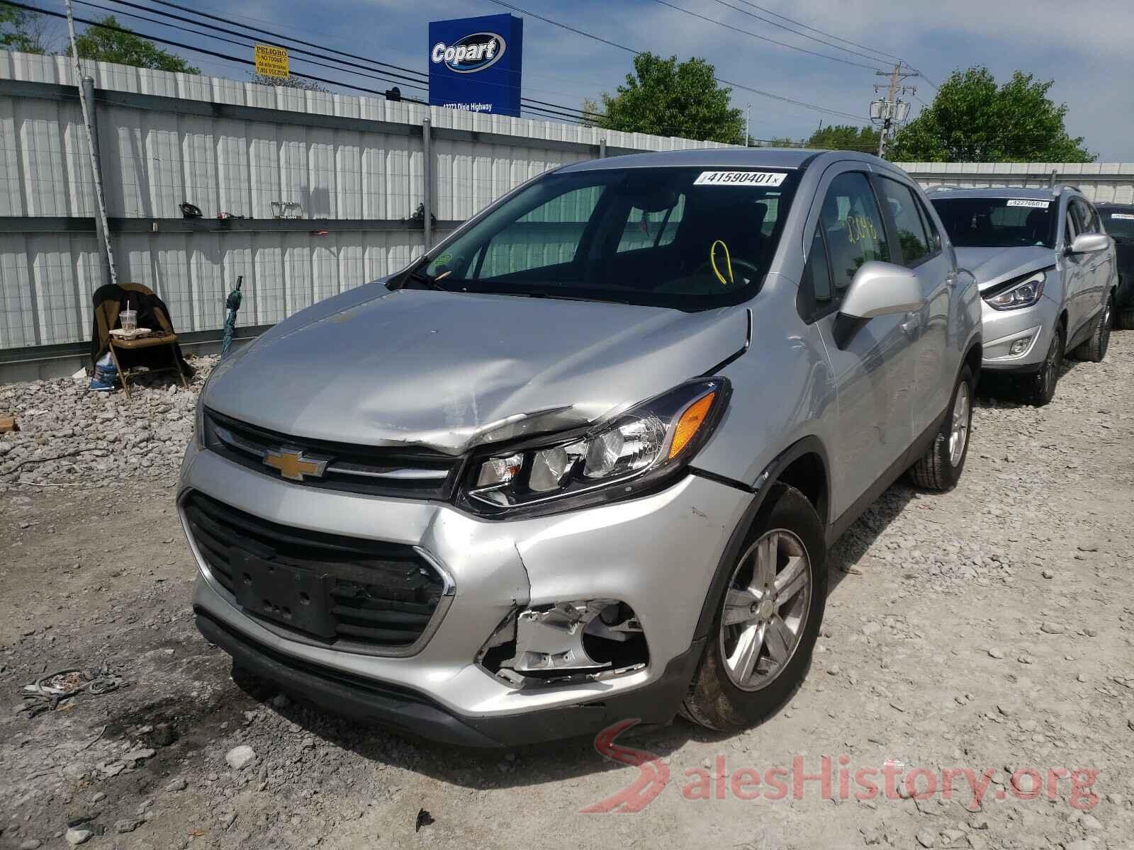 3GNCJKSB1KL293554 2019 CHEVROLET TRAX