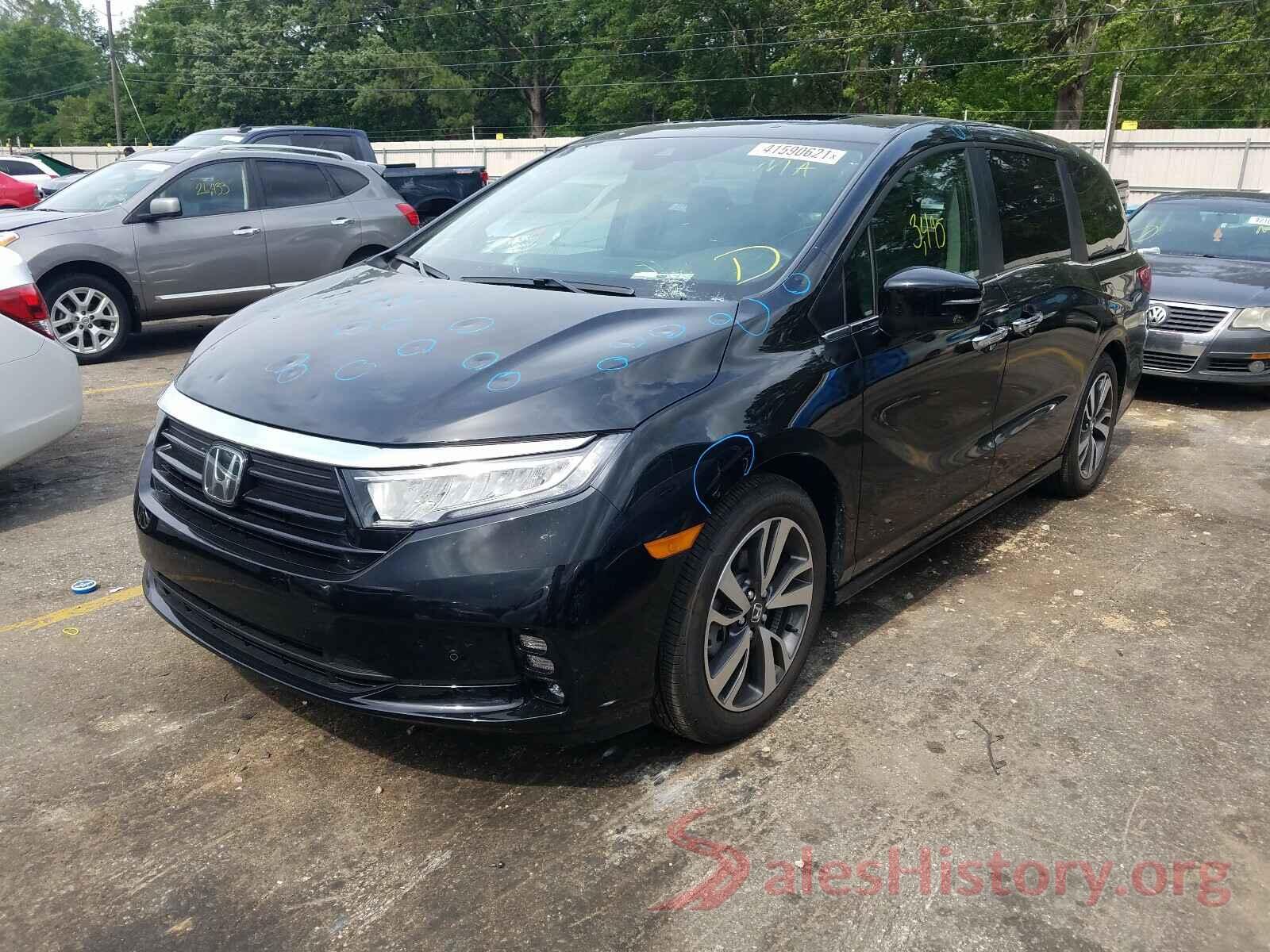 5FNRL6H86MB015864 2021 HONDA ODYSSEY