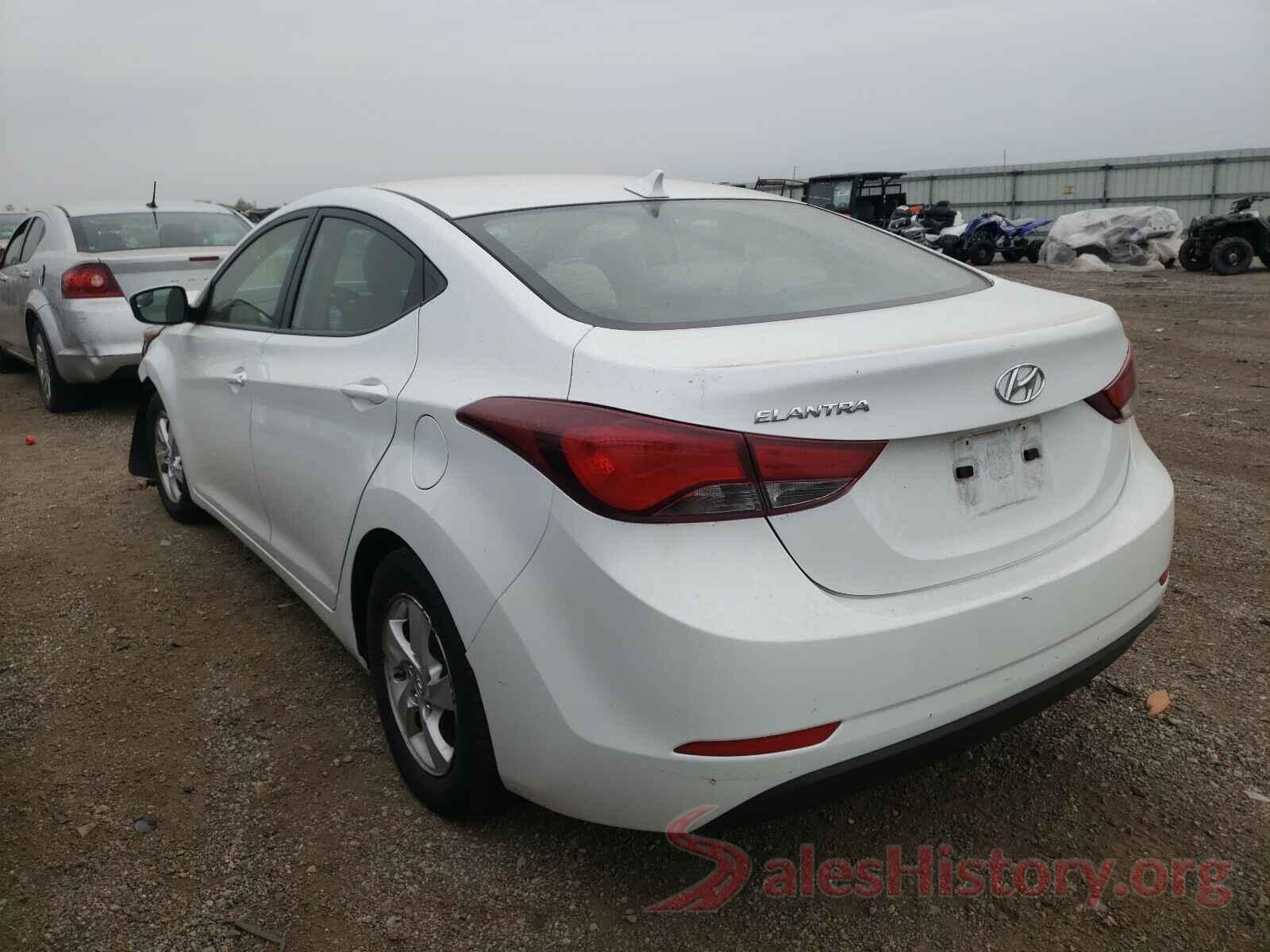 5NPDH4AE6FH560418 2015 HYUNDAI ELANTRA