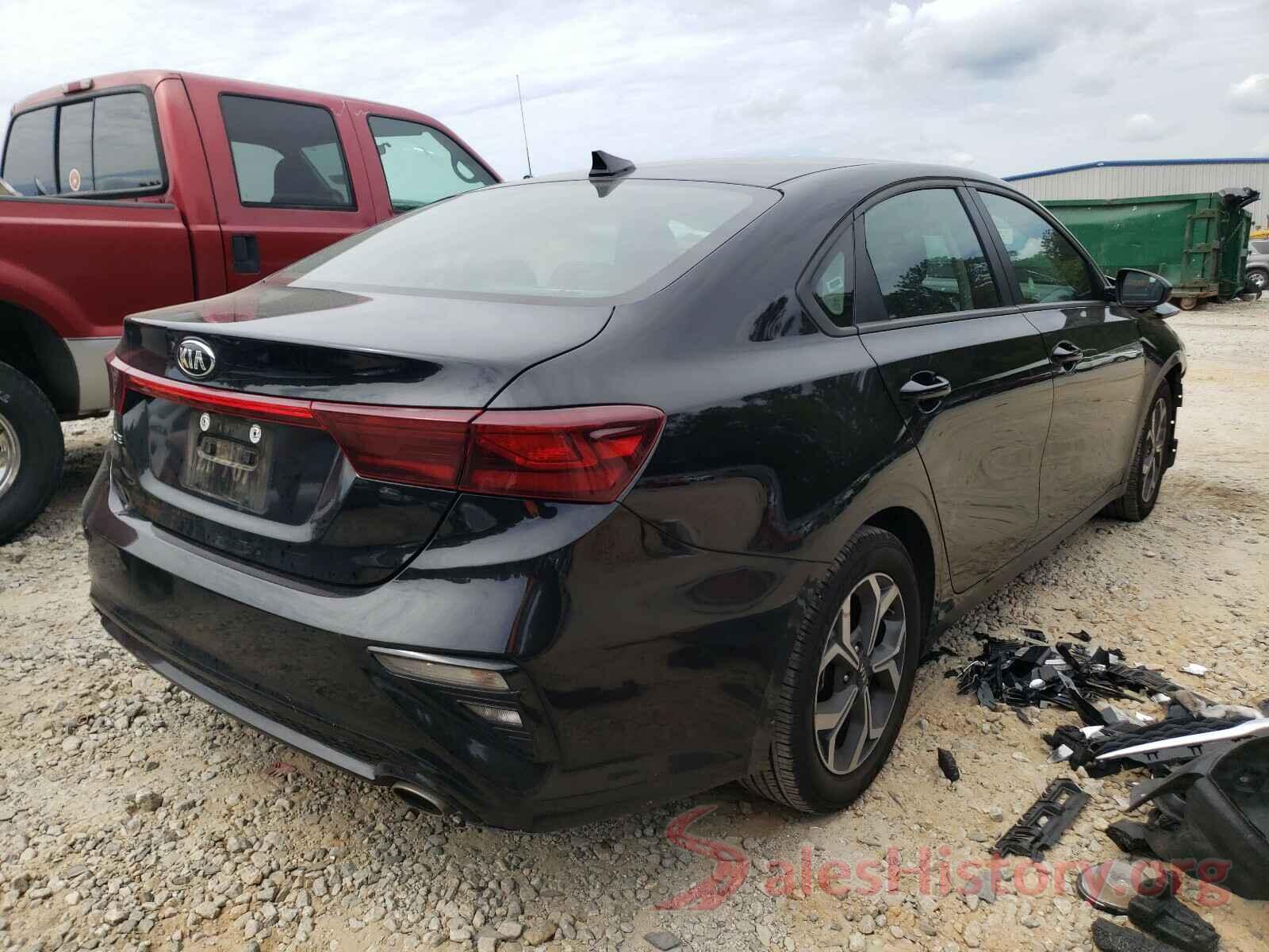 3KPF24AD6KE007445 2019 KIA FORTE