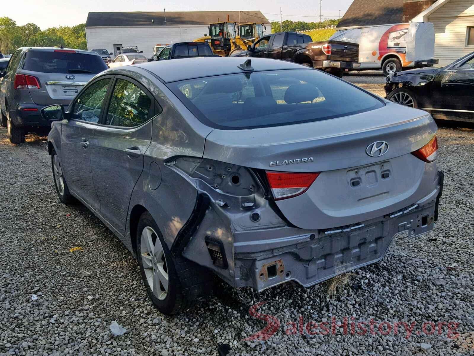 KMHDH4AEXCU393476 2012 HYUNDAI ELANTRA