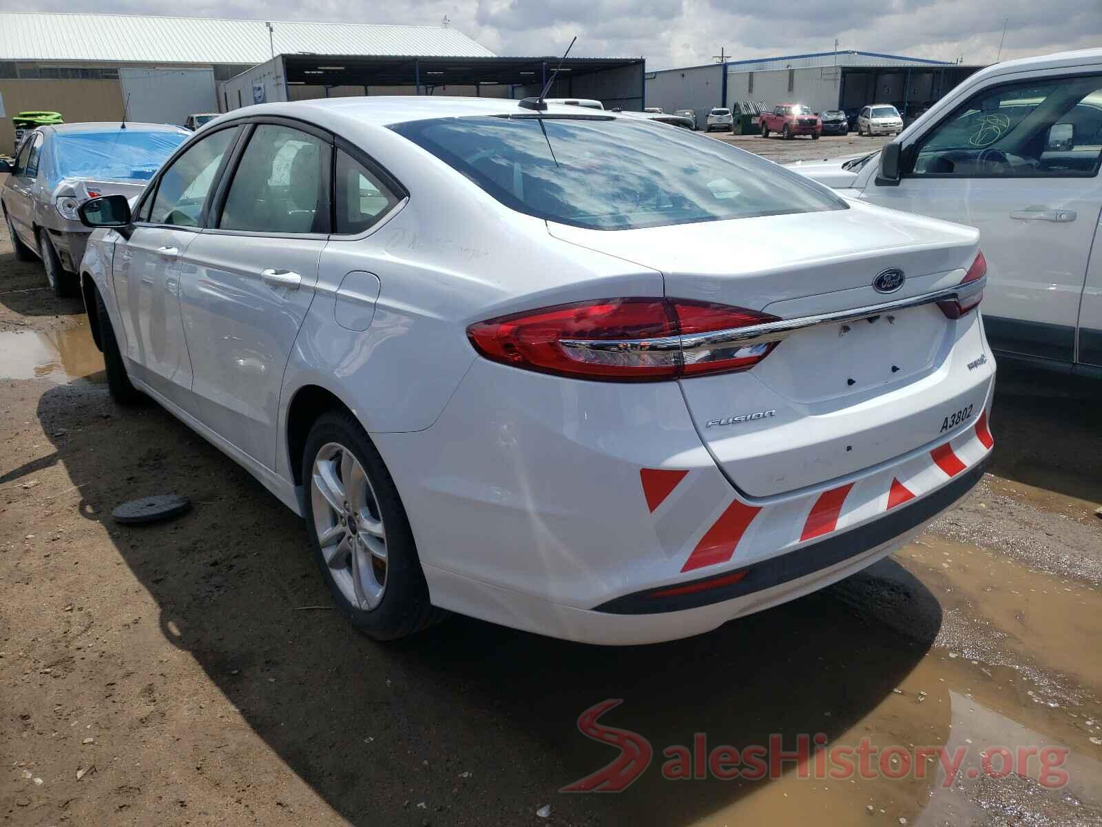 3FA6P0UU4JR241621 2018 FORD FUSION