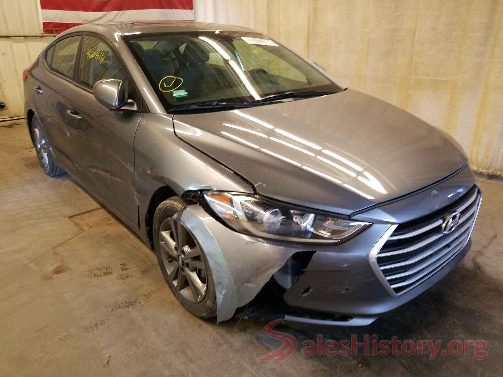 5NPD84LF7JH323256 2018 HYUNDAI ELANTRA