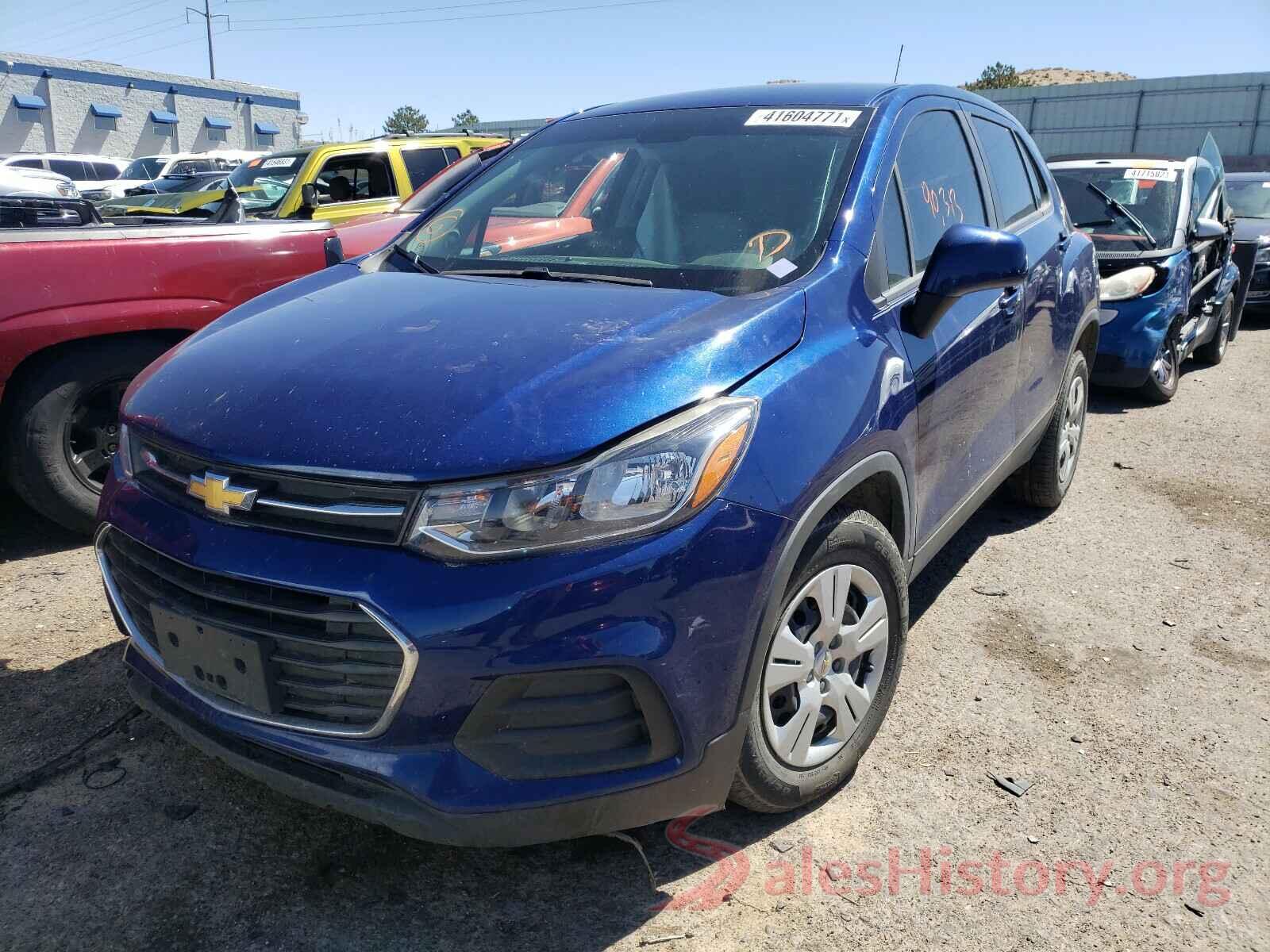 3GNCJKSB9HL145192 2017 CHEVROLET TRAX