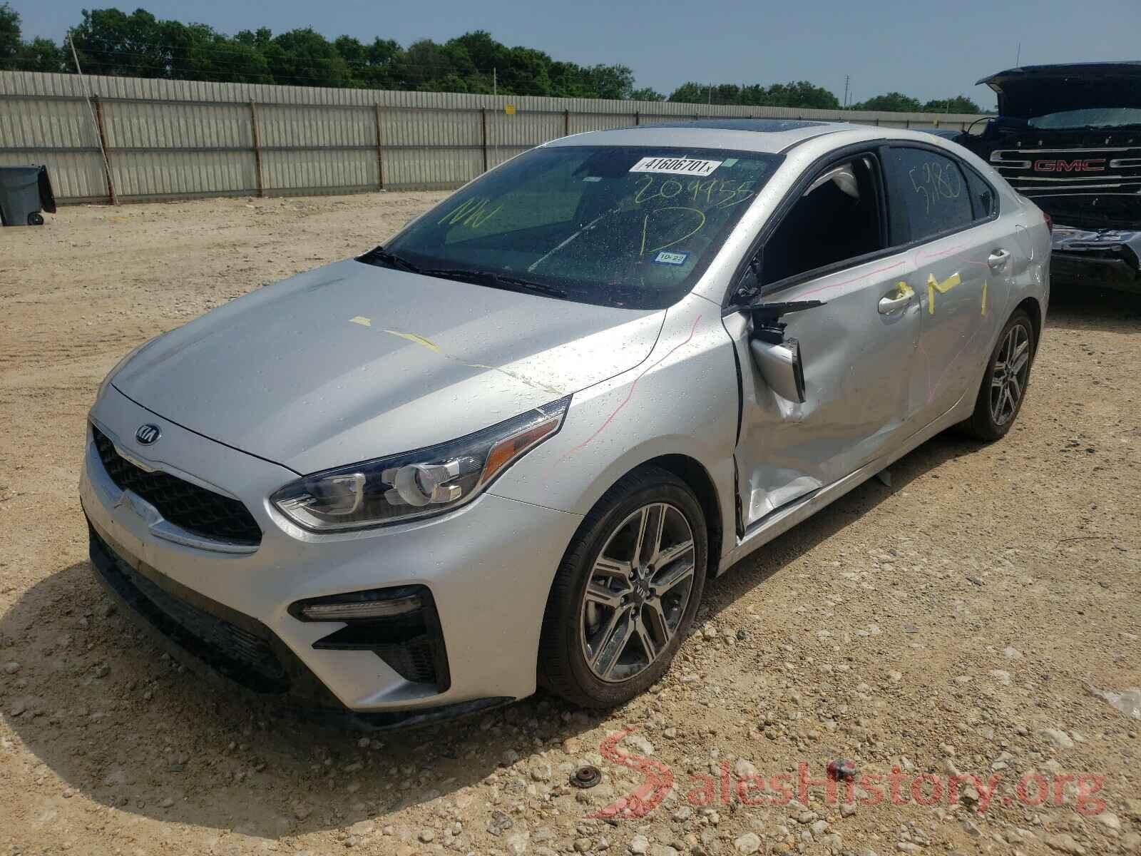 3KPF54AD8LE209955 2020 KIA FORTE