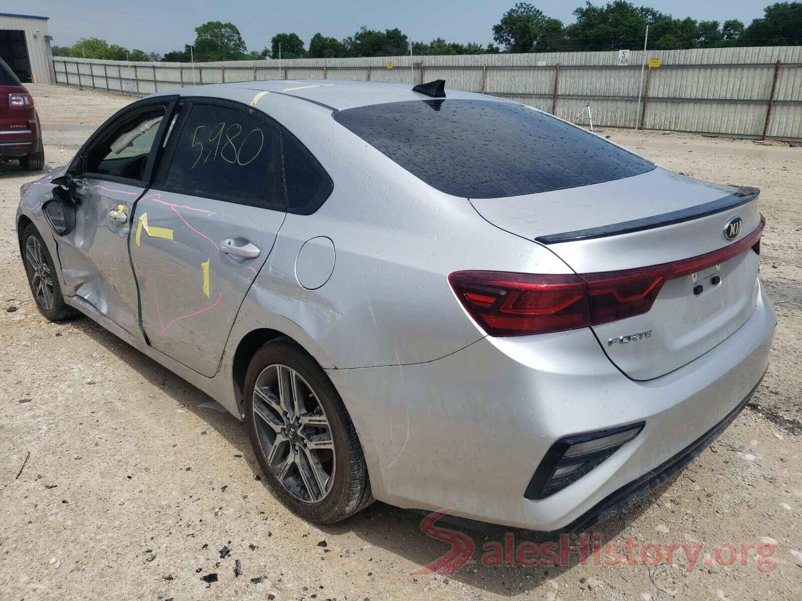 3KPF54AD8LE209955 2020 KIA FORTE