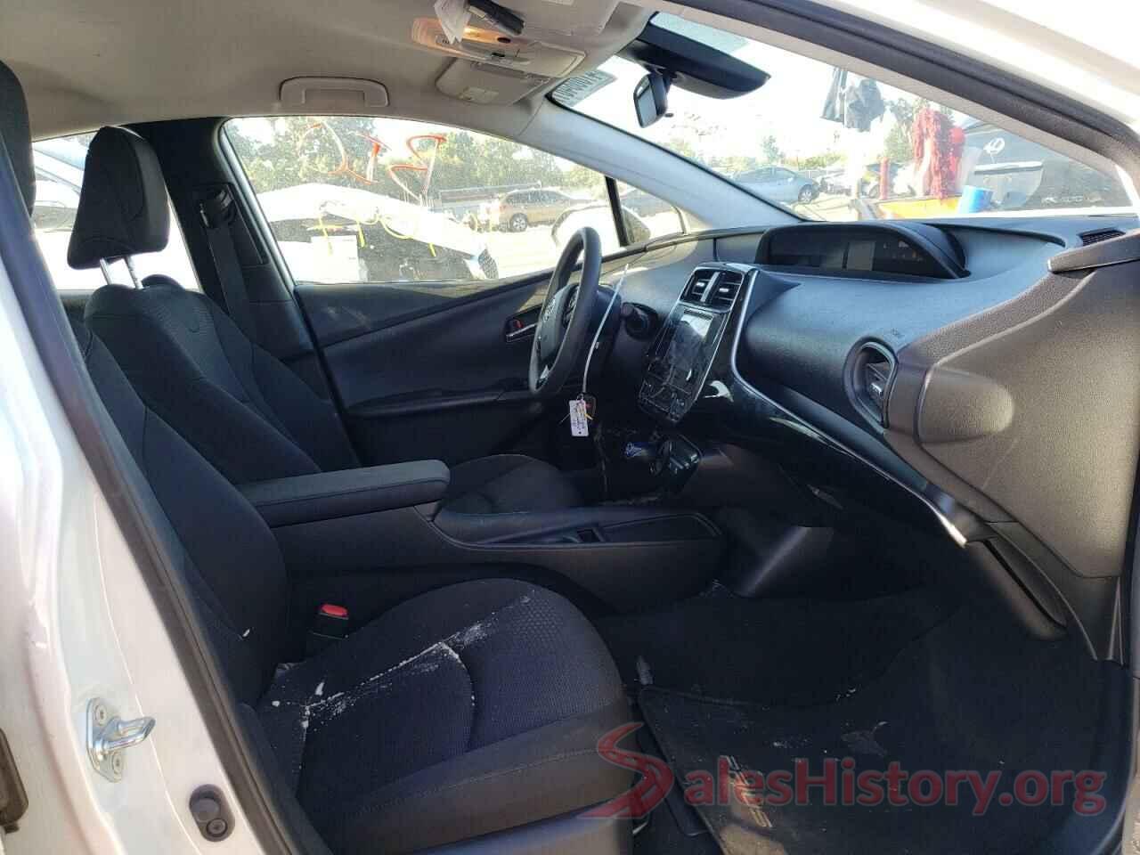 JTDKARFU1K3069608 2019 TOYOTA PRIUS