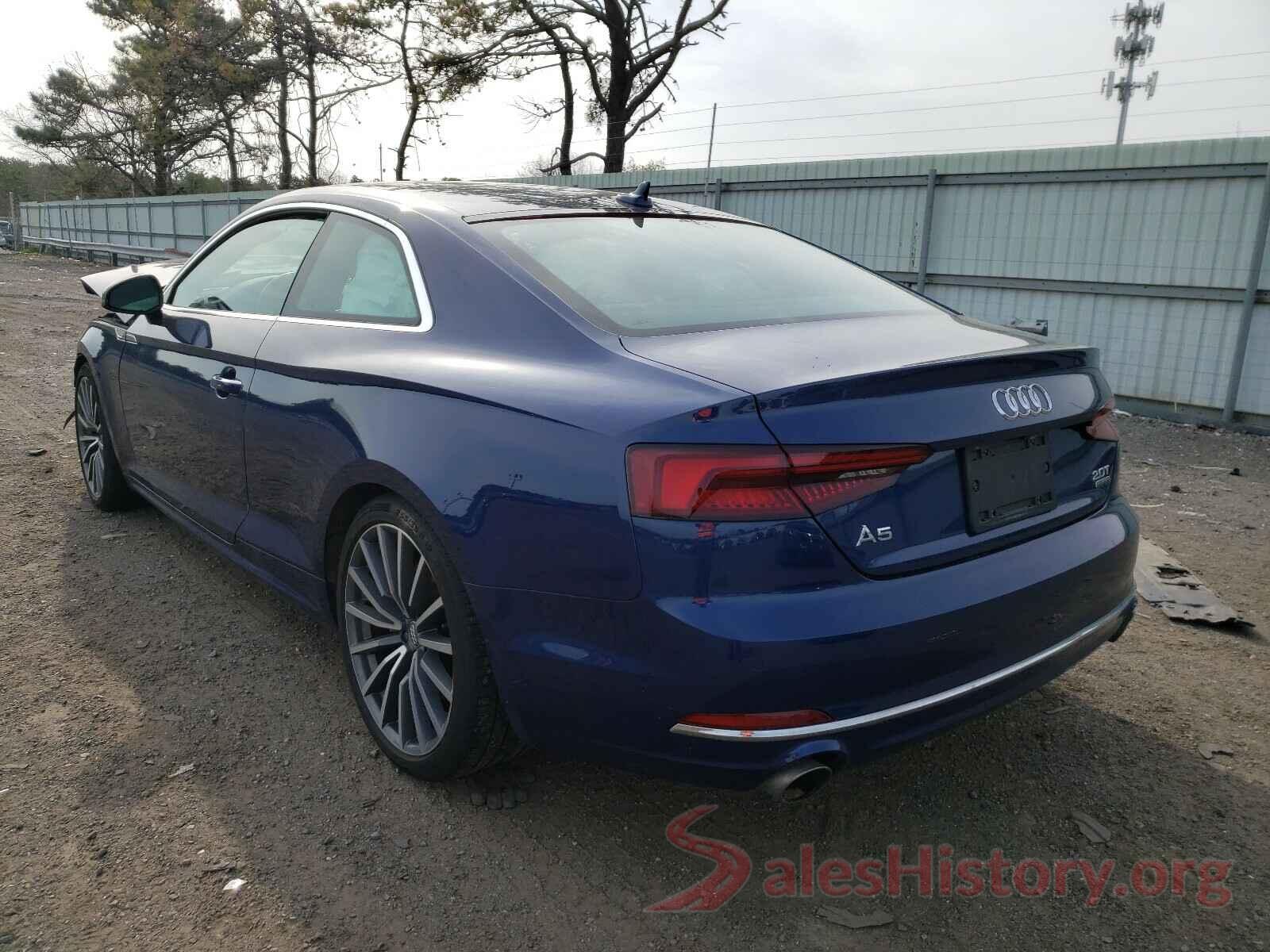 WAUPNAF58JA034334 2018 AUDI A5