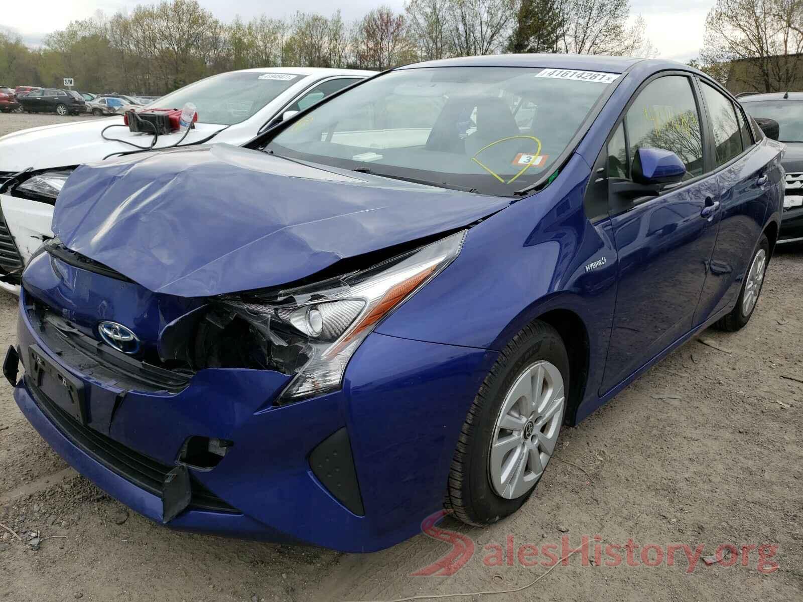 JTDKBRFU3G3524804 2016 TOYOTA PRIUS