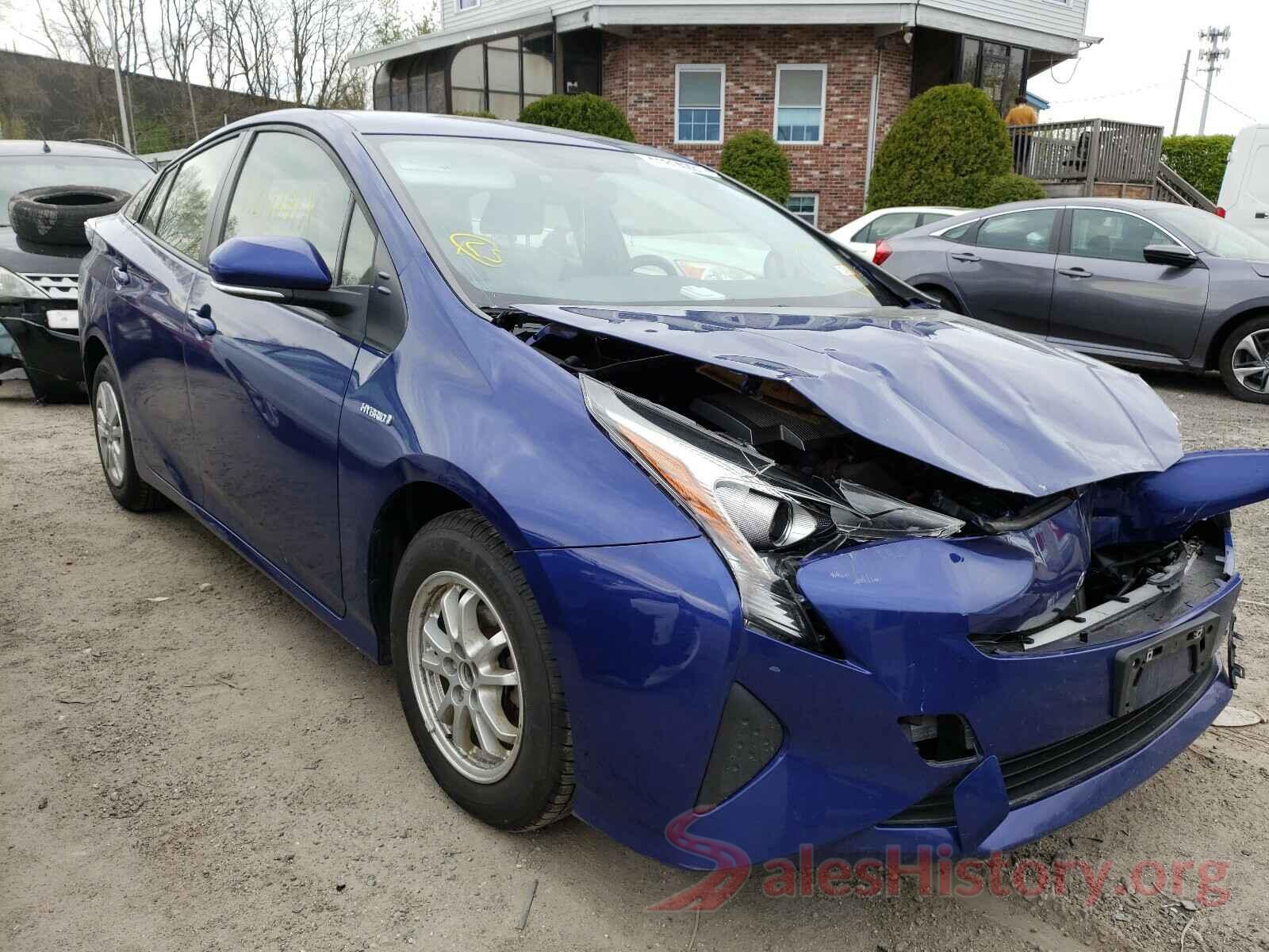 JTDKBRFU3G3524804 2016 TOYOTA PRIUS