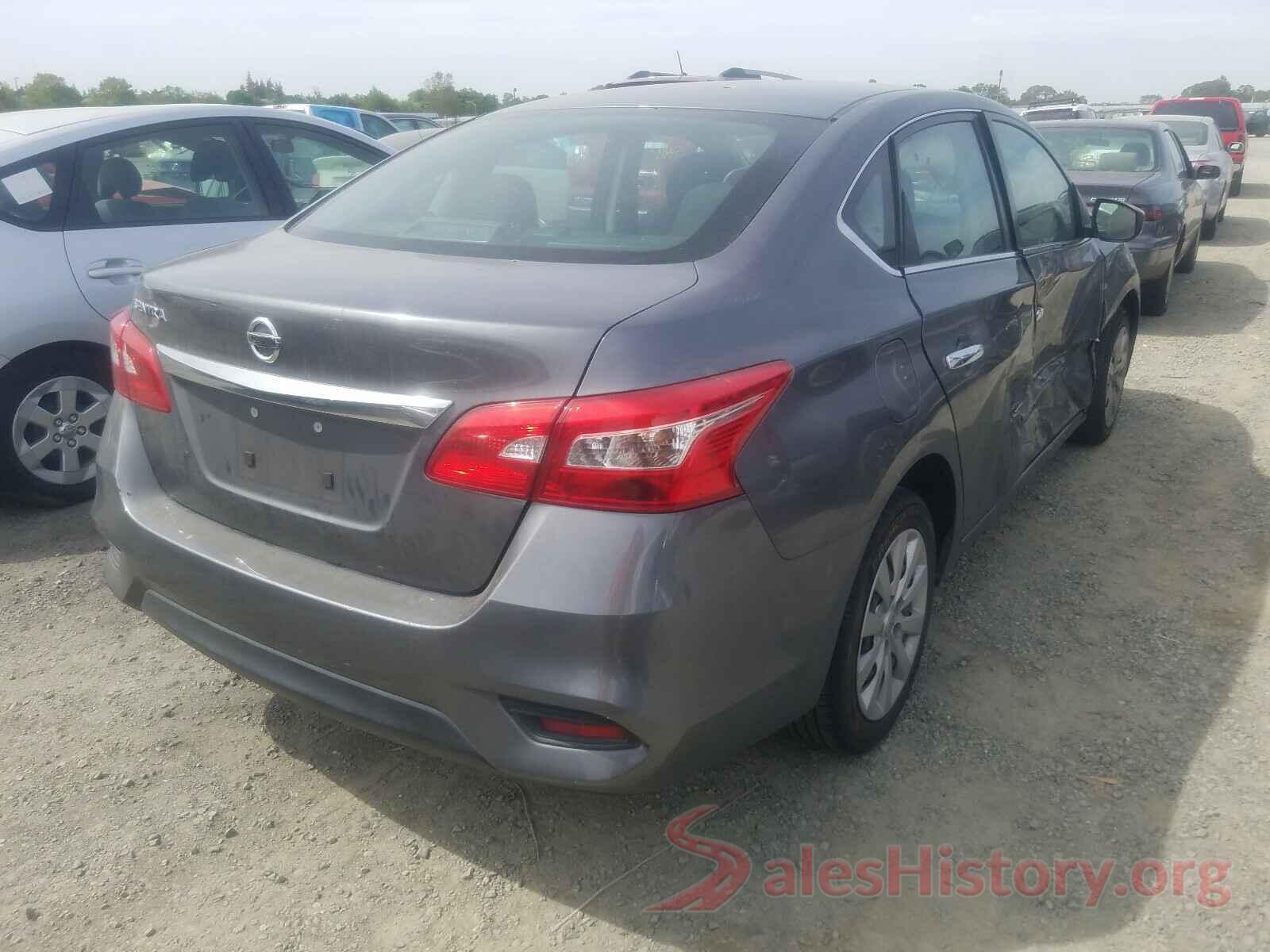 3N1AB7AP1KY268540 2019 NISSAN SENTRA