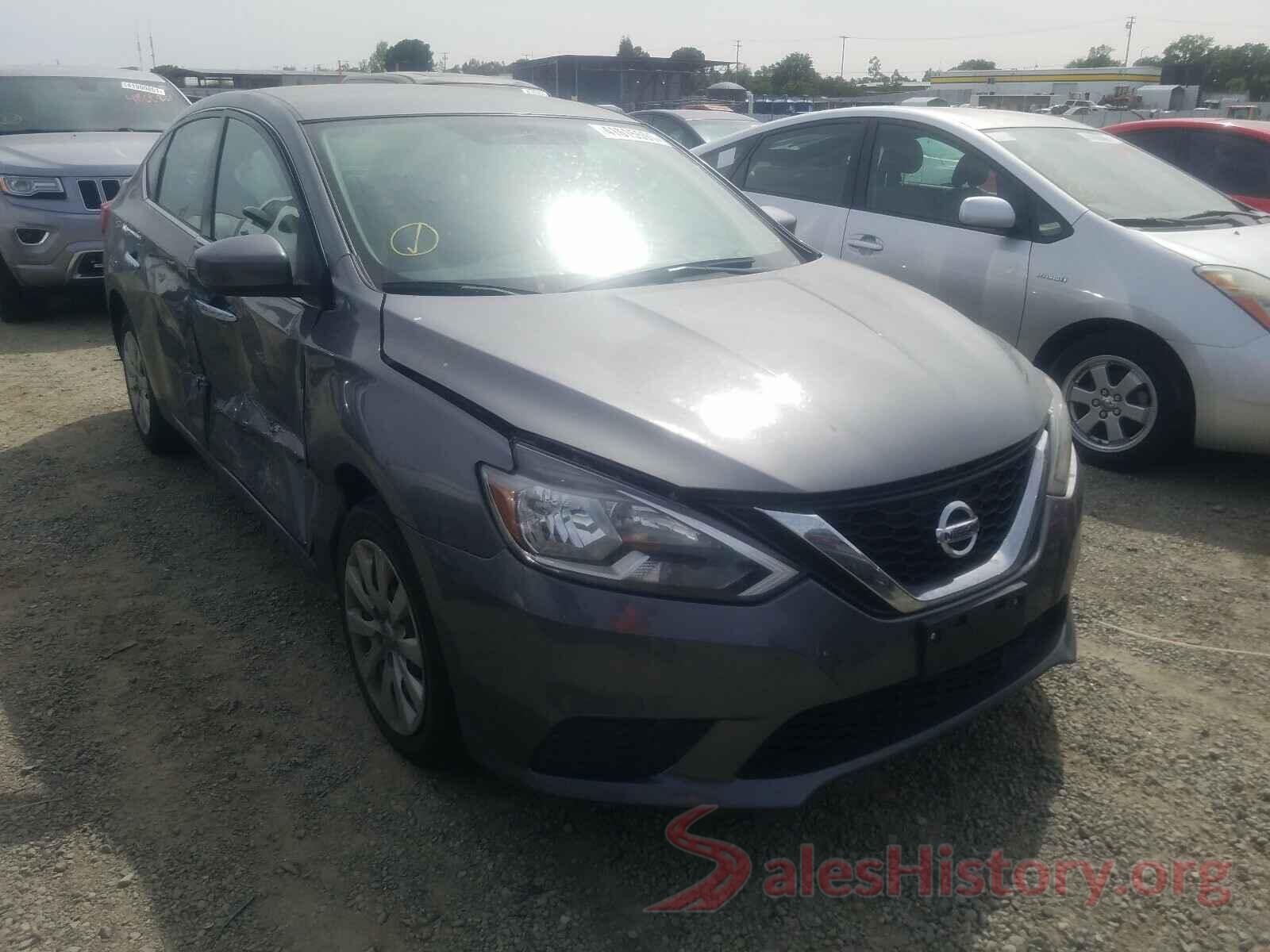 3N1AB7AP1KY268540 2019 NISSAN SENTRA