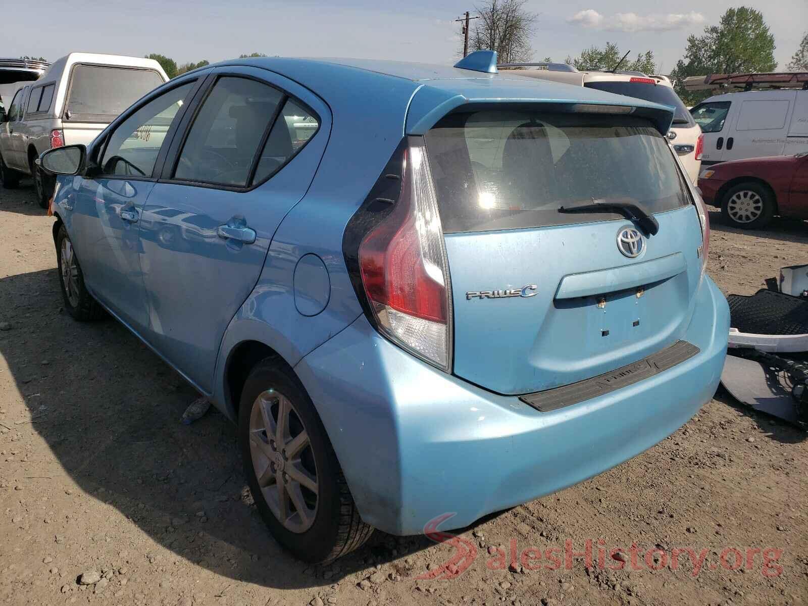 JTDKDTB34G1132544 2016 TOYOTA PRIUS