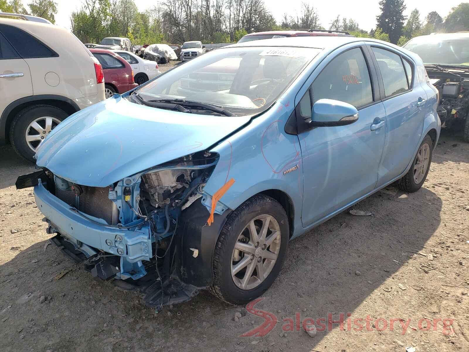 JTDKDTB34G1132544 2016 TOYOTA PRIUS