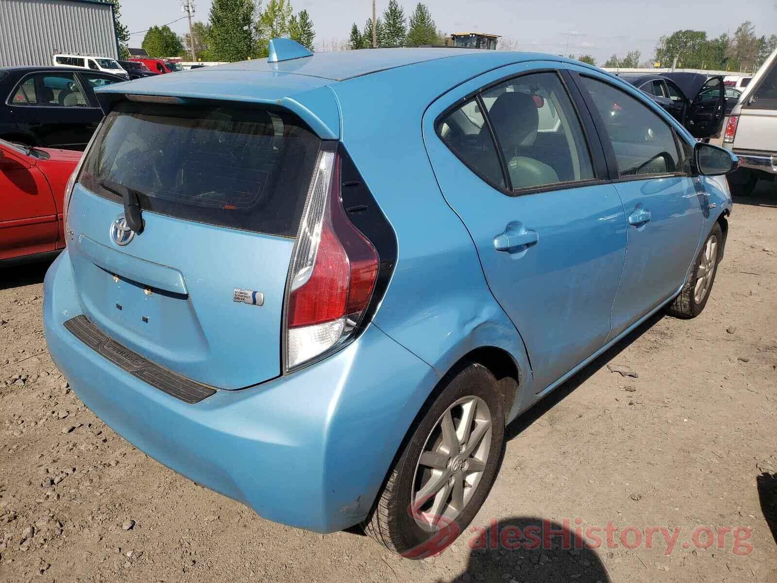 JTDKDTB34G1132544 2016 TOYOTA PRIUS