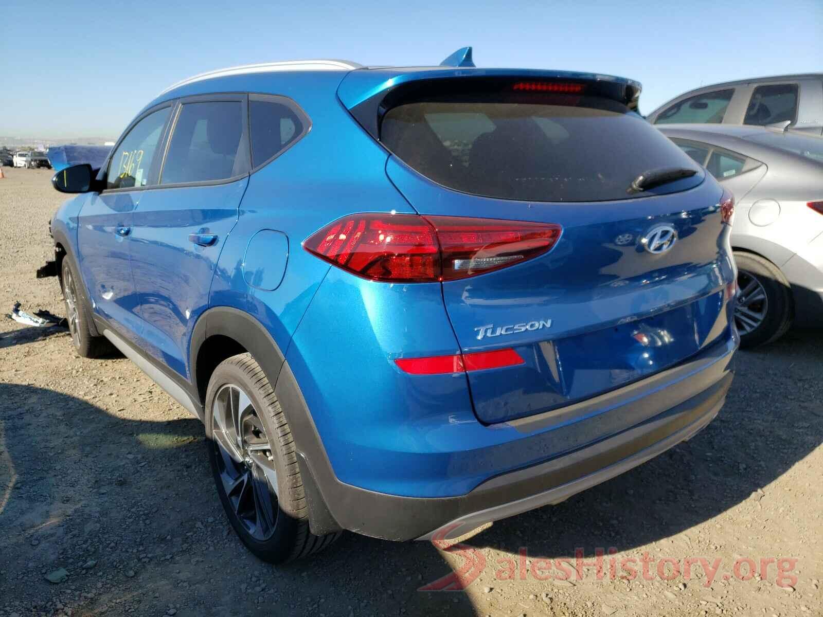 KM8J33AL4KU015307 2019 HYUNDAI TUCSON