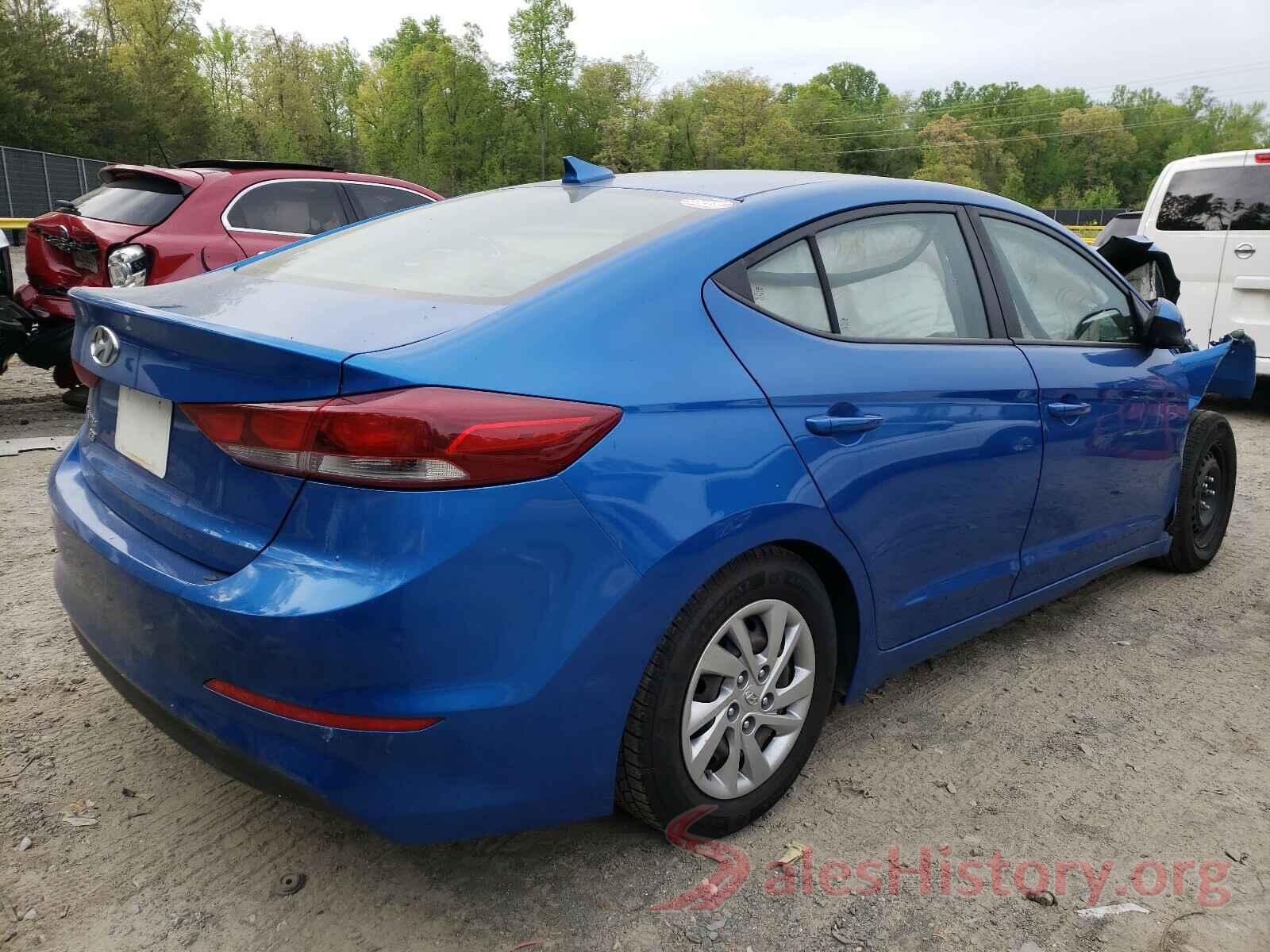 KMHD74LF6HU124584 2017 HYUNDAI ELANTRA