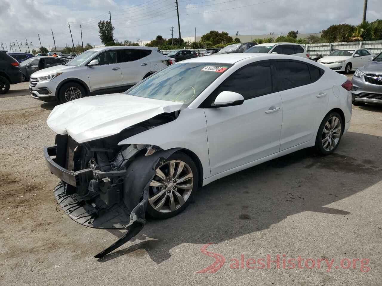 5NPD84LFXJH302532 2018 HYUNDAI ELANTRA