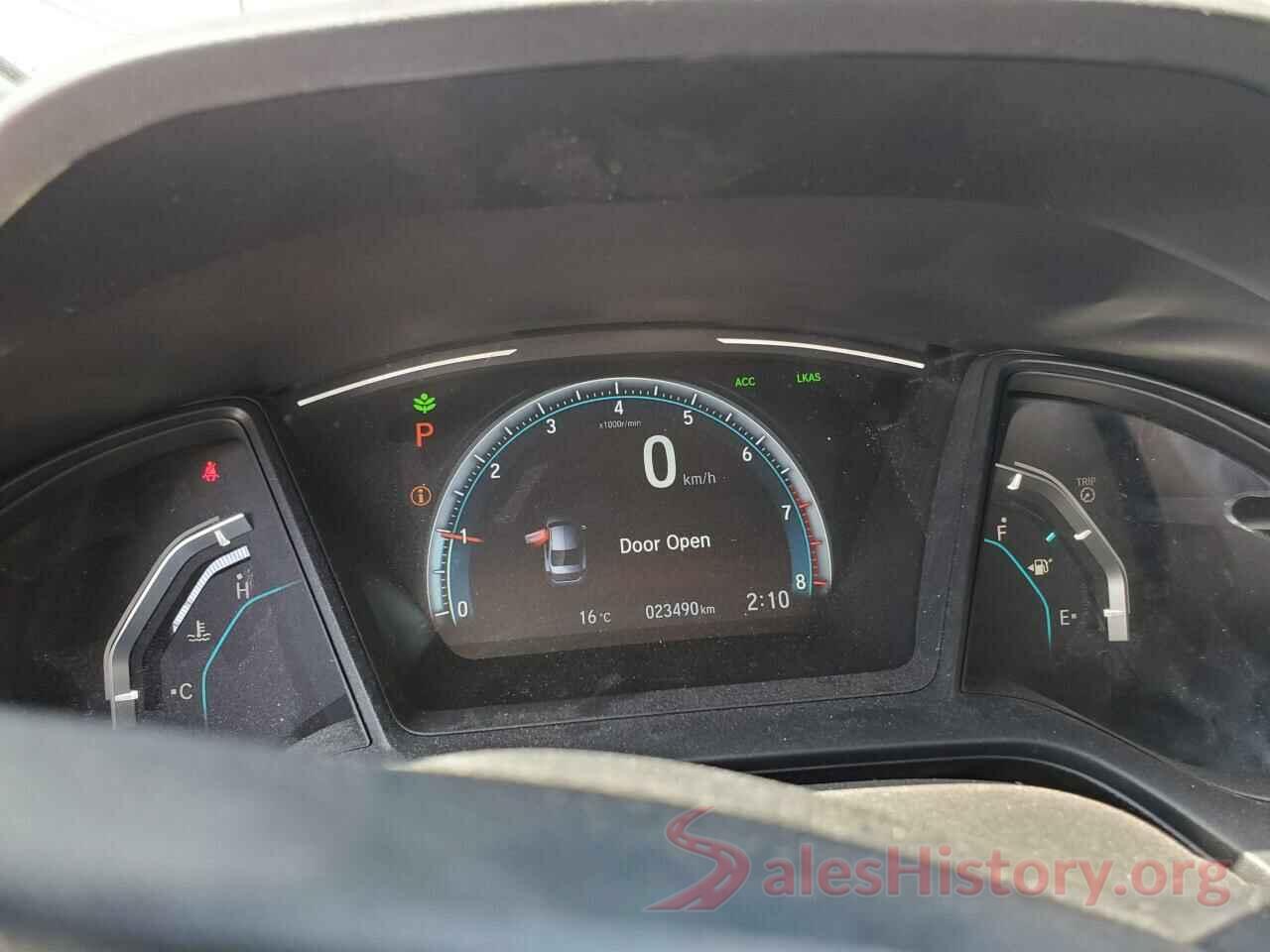 2HGFC2F57KH005602 2019 HONDA CIVIC