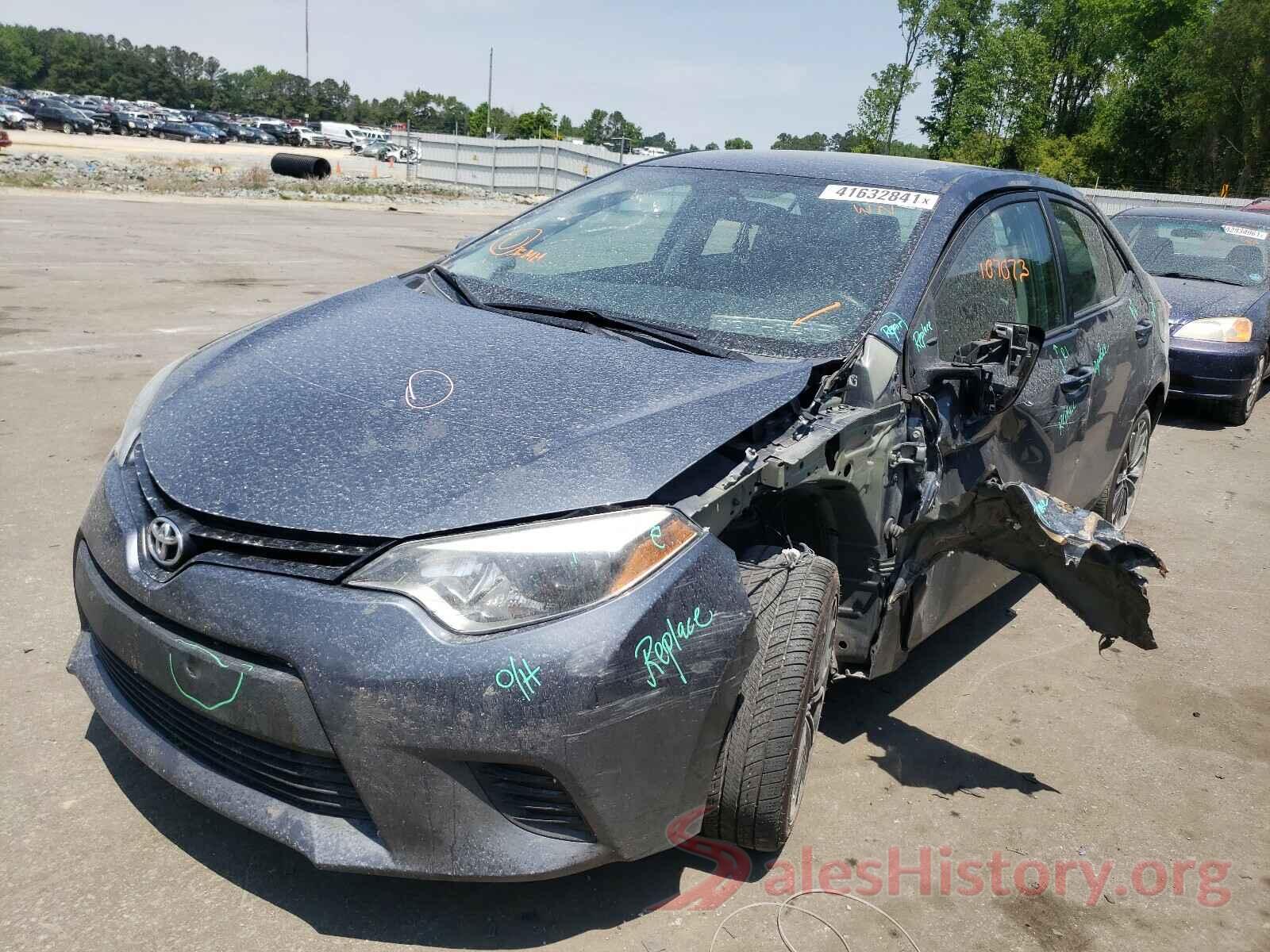 2T1BURHEXGC531952 2016 TOYOTA COROLLA