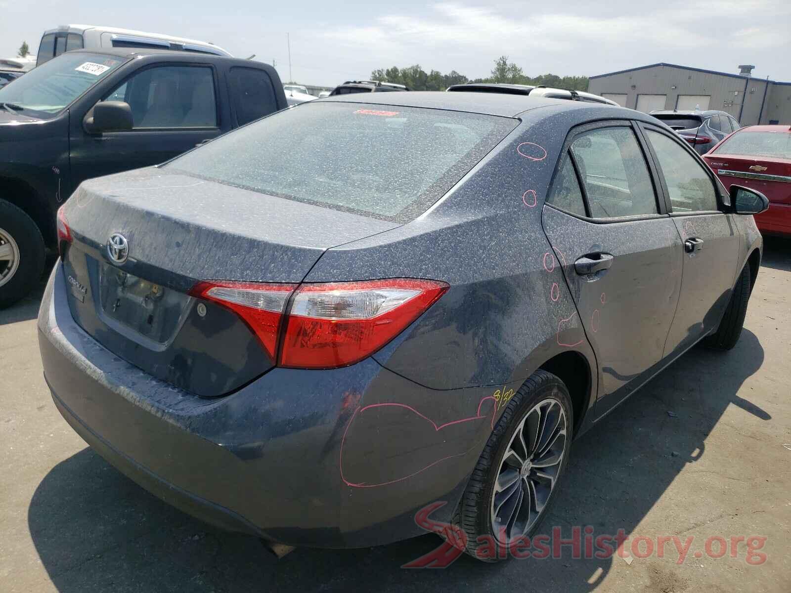 2T1BURHEXGC531952 2016 TOYOTA COROLLA