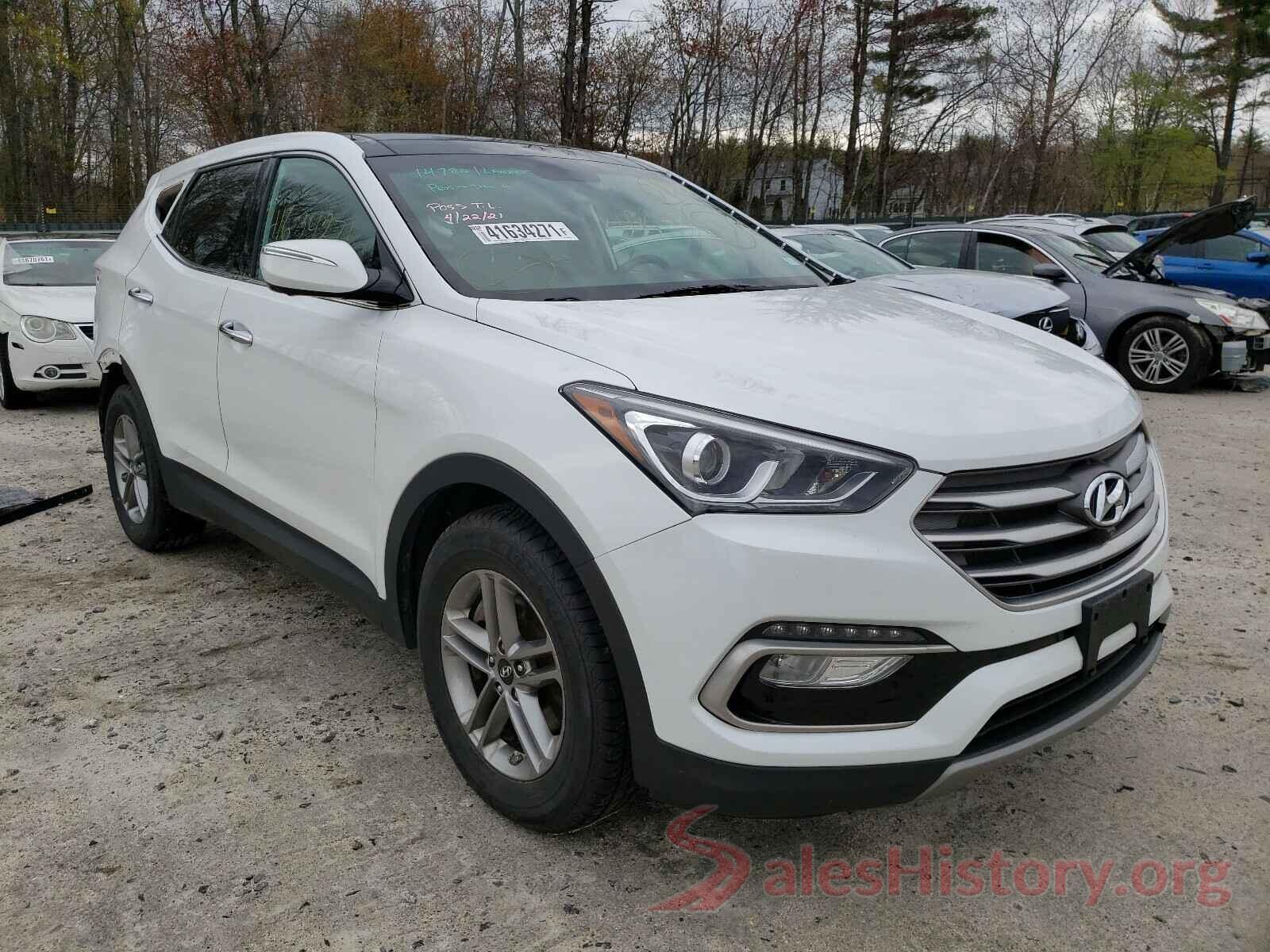 5NMZUDLB1HH045525 2017 HYUNDAI SANTA FE