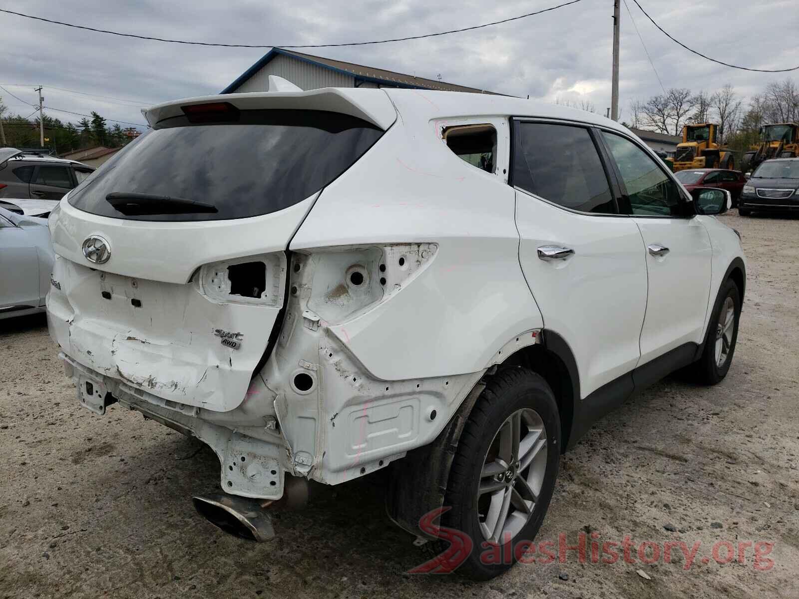 5NMZUDLB1HH045525 2017 HYUNDAI SANTA FE