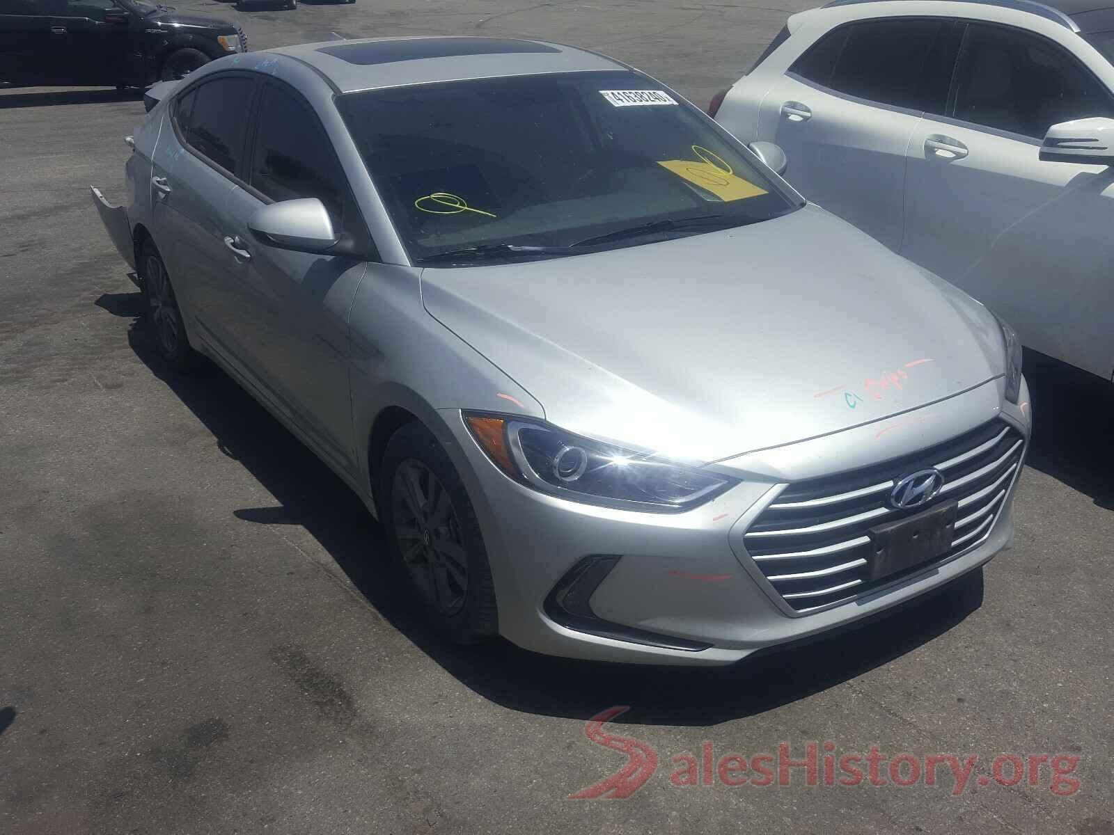 5NPD84LF4JH347417 2018 HYUNDAI ELANTRA