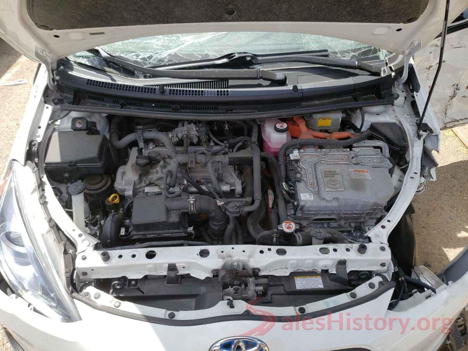 JTDKDTB37H1597207 2017 TOYOTA PRIUS