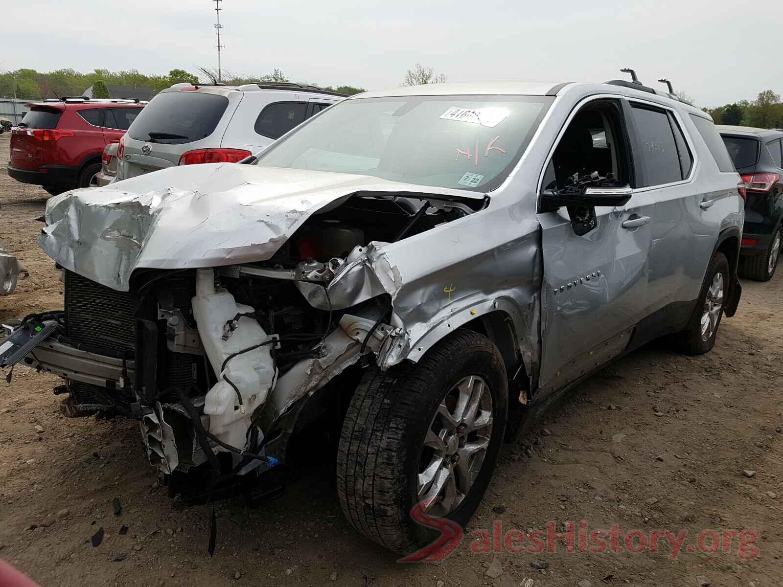 1GNERGKW7JJ102033 2018 CHEVROLET TRAVERSE